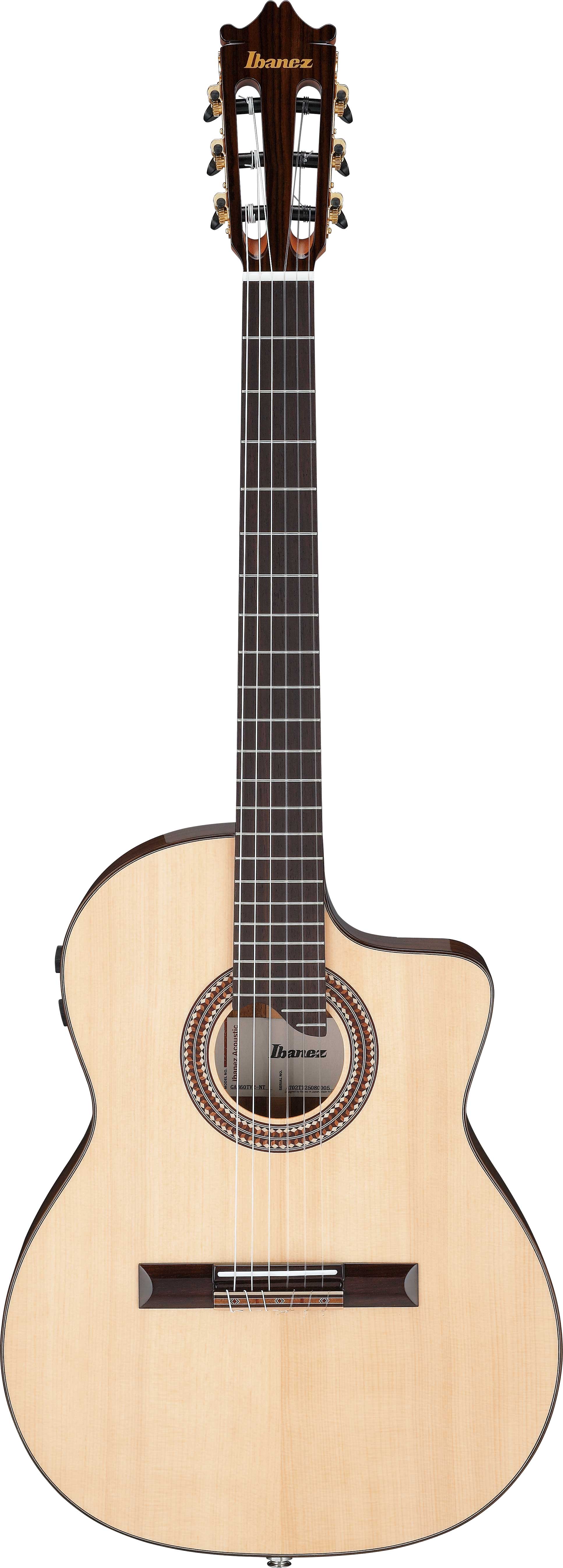 Ibanez GA360TCE Classical Thinline Cutaway Electro Acoustic Natural