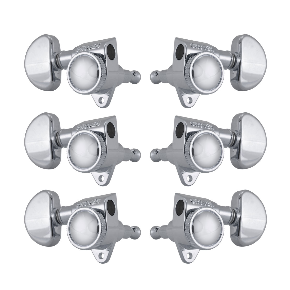 Grover Roto-Grip Locking Rotomatics Chrome Set 3+3