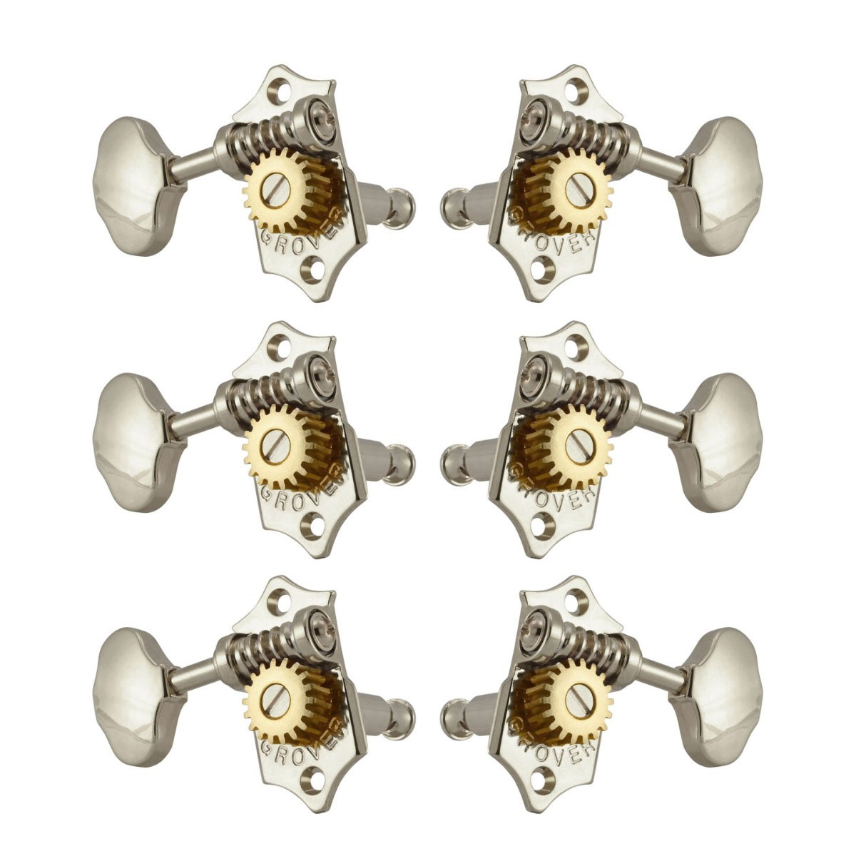 Grover Sta-Tite 18:1 Vertical 97 Nickel Set 3 + 3