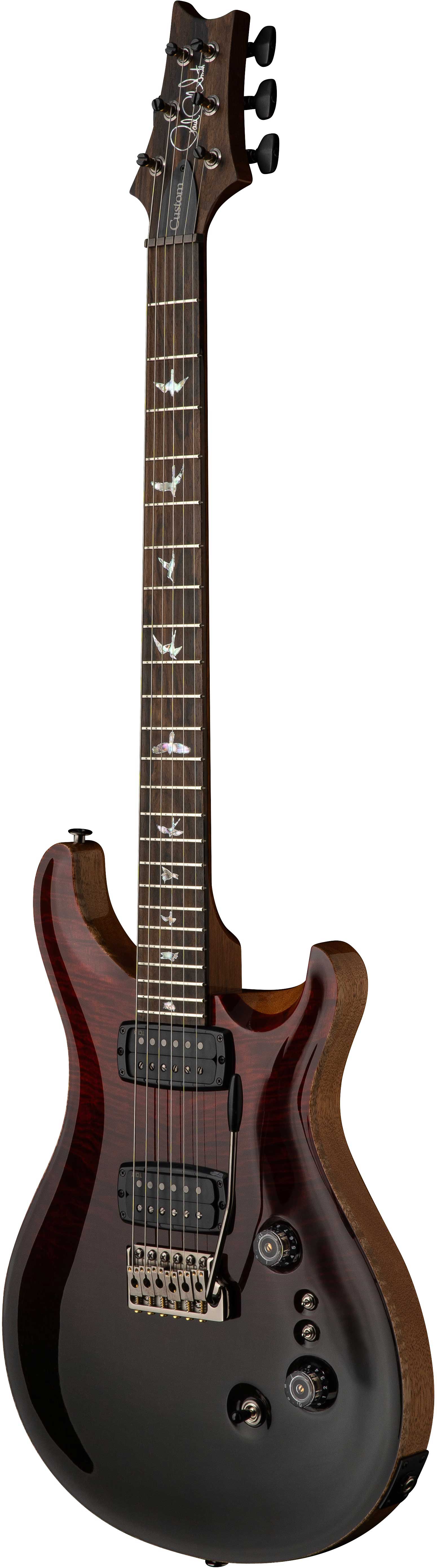 PRS Limited Edition Custom 24-08 Mango Top Fire Red/Gray Black Fade