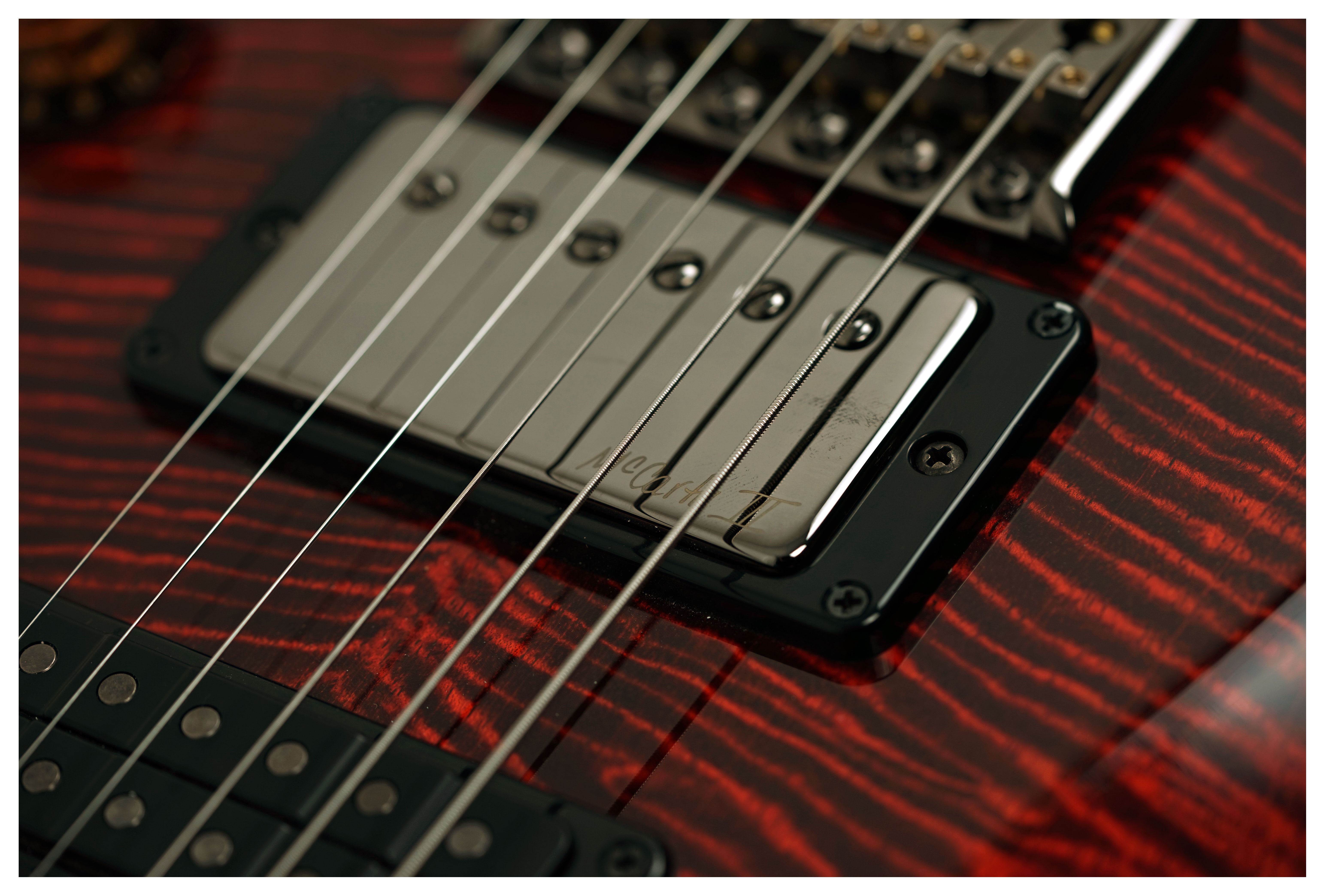 PRS Limited Edition Studio Mango Top Orange Tiger #0421315