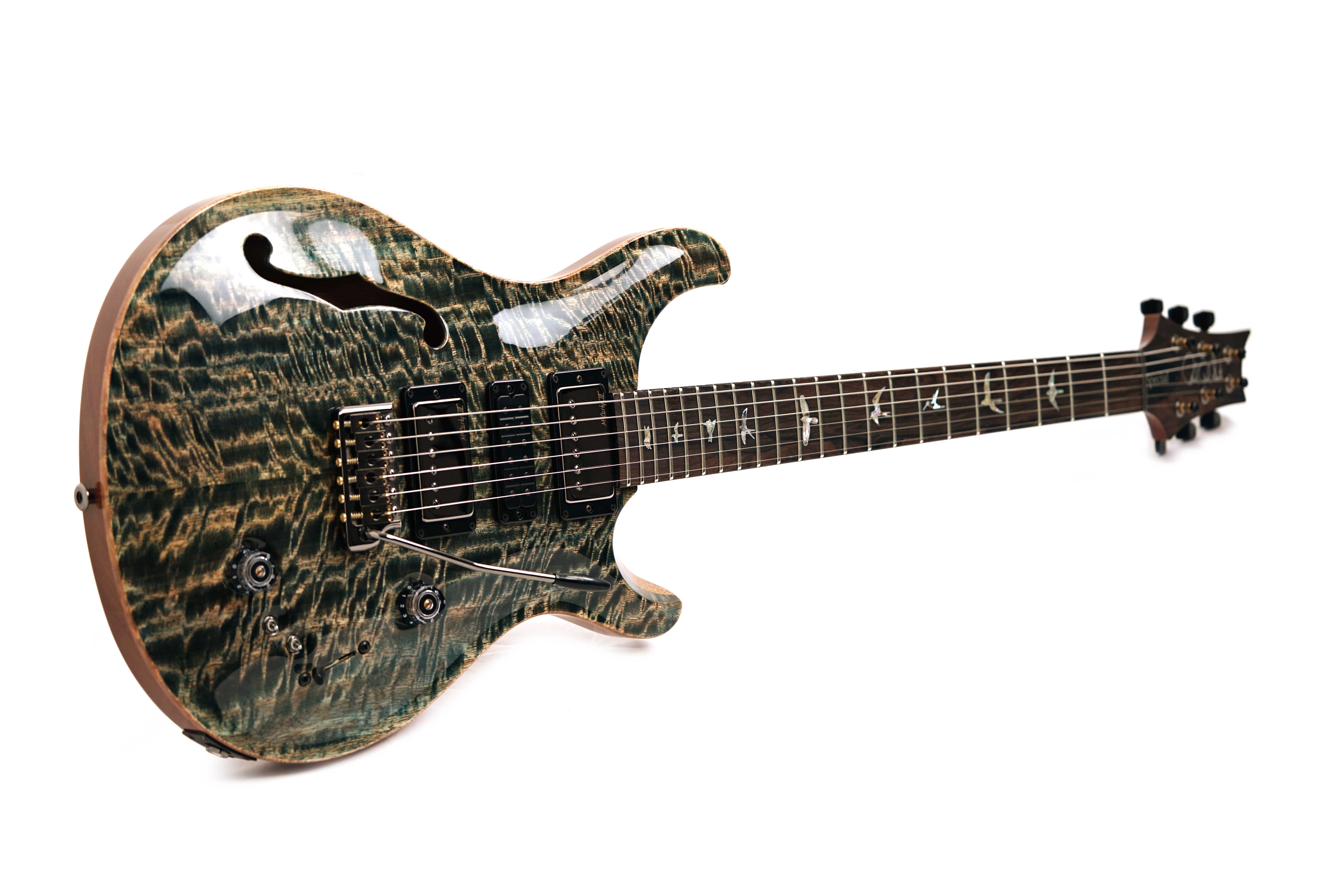 PRS Limited Edition Special Semi-Hollow Mango Faded Whale Blue #0422255