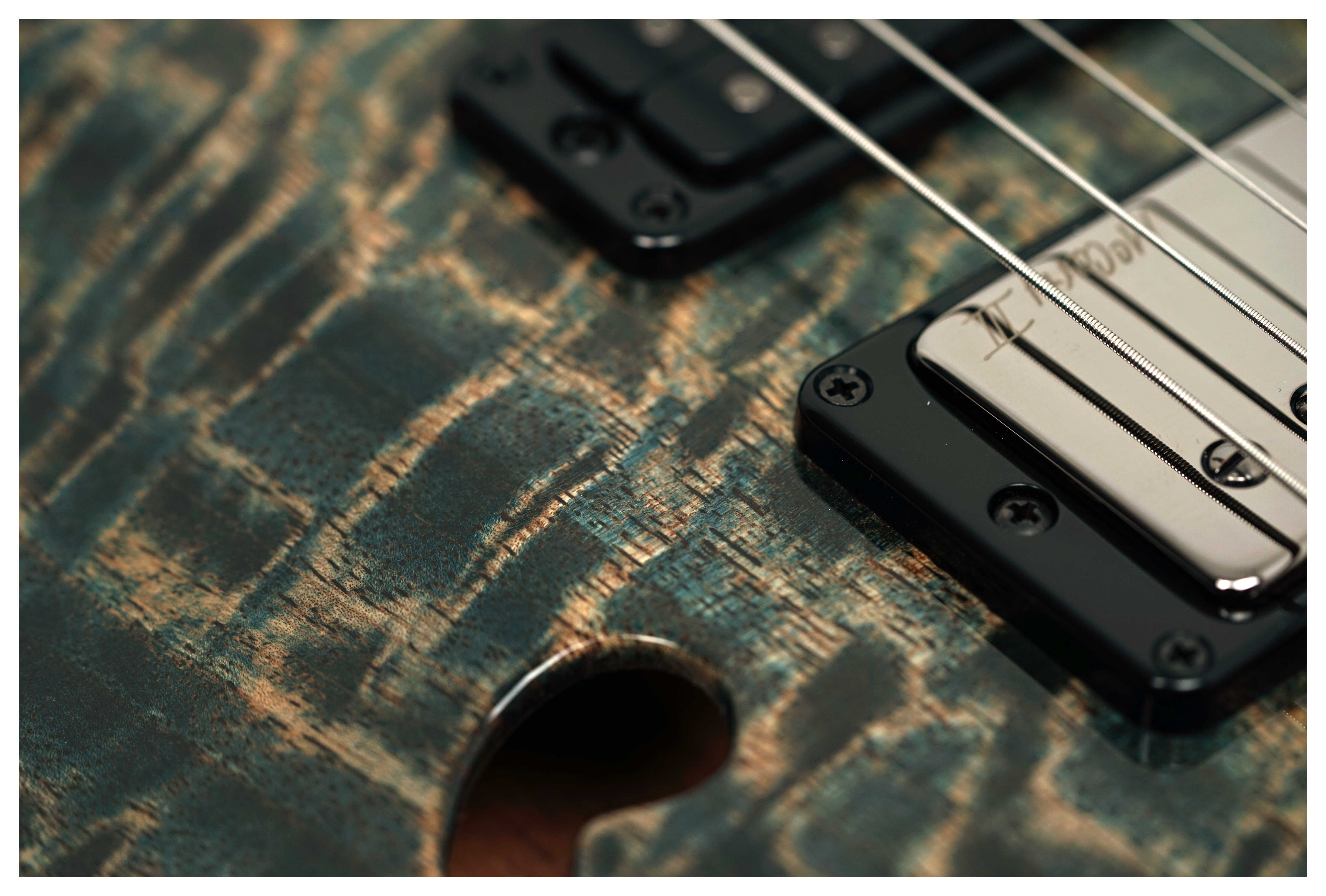 PRS Limited Edition Special Semi-Hollow Mango Faded Whale Blue #0422255