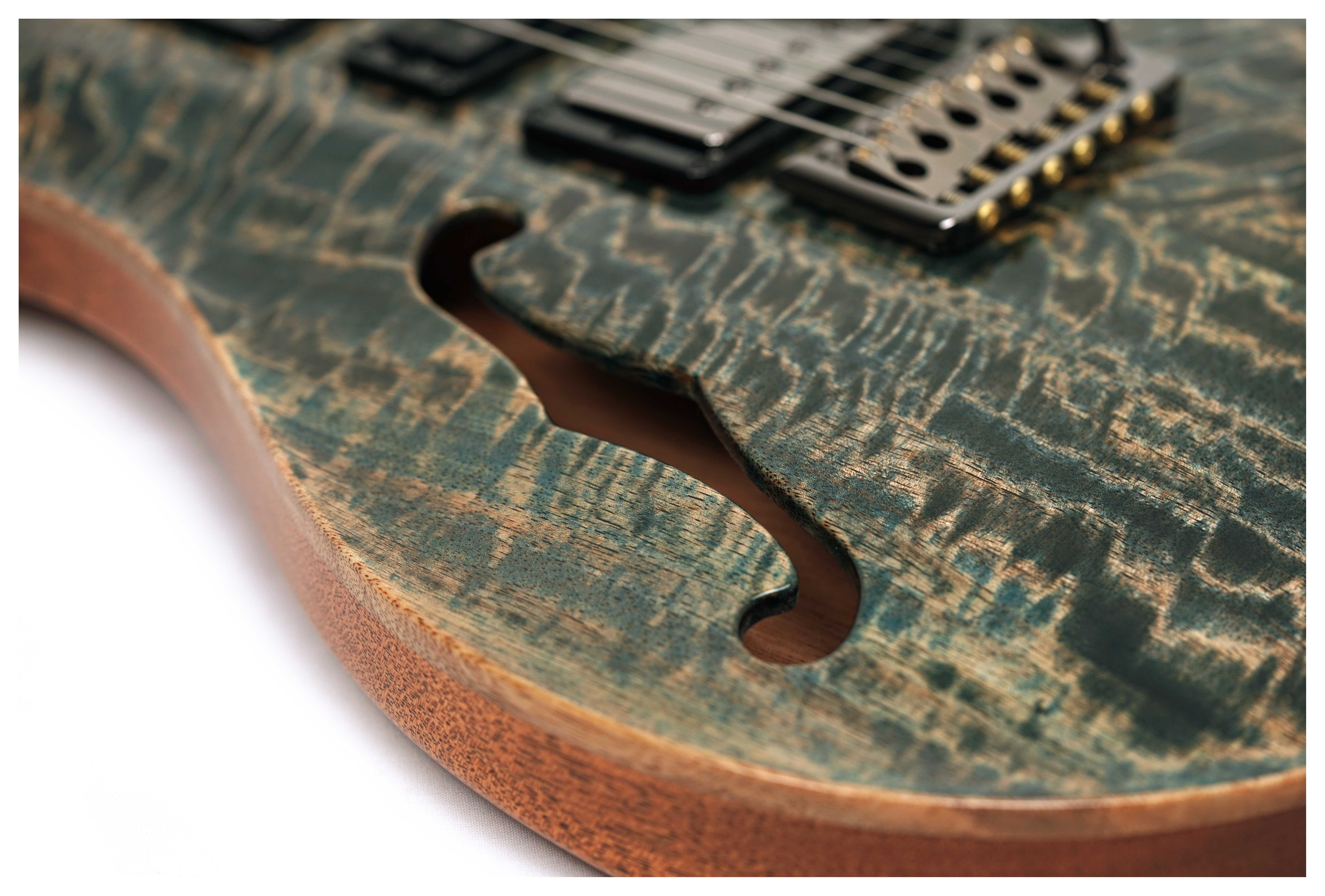 PRS Limited Edition Special Semi-Hollow Mango Faded Whale Blue #0422255