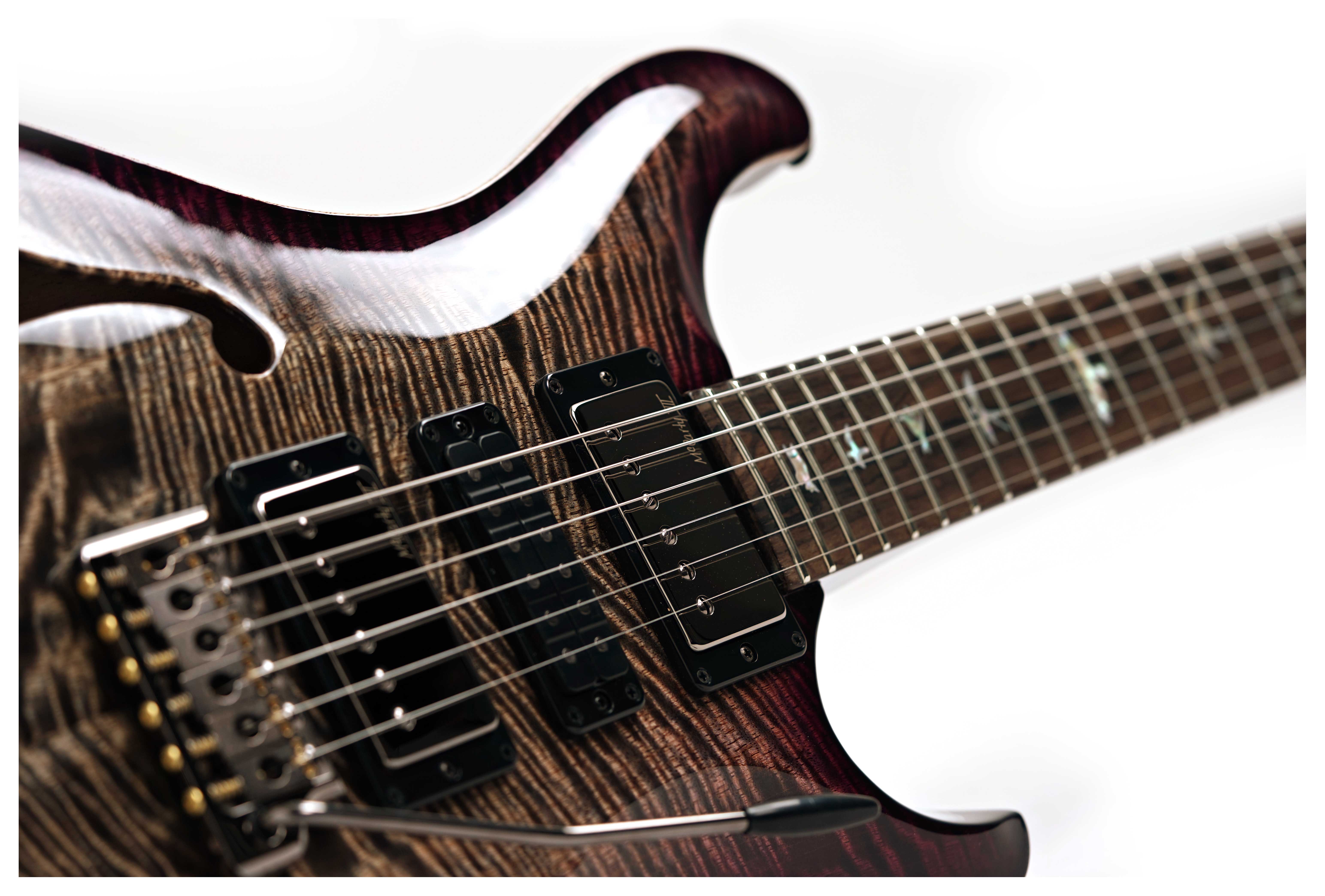 PRS Limited Edition Special Semi-Hollow Mango Charcoal Purple Burst #0421480