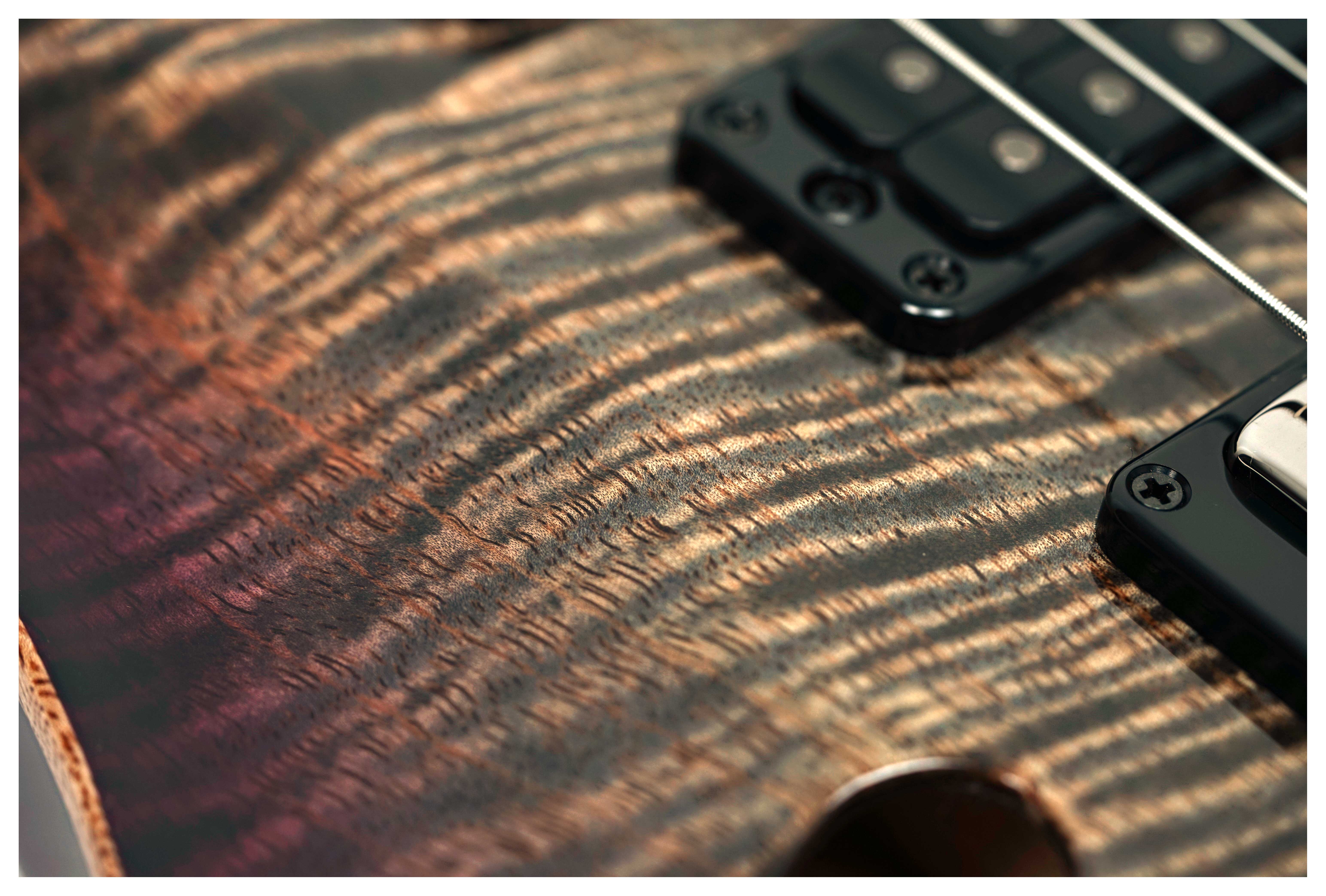 PRS Limited Edition Special Semi-Hollow Mango Charcoal Purple Burst #0421480