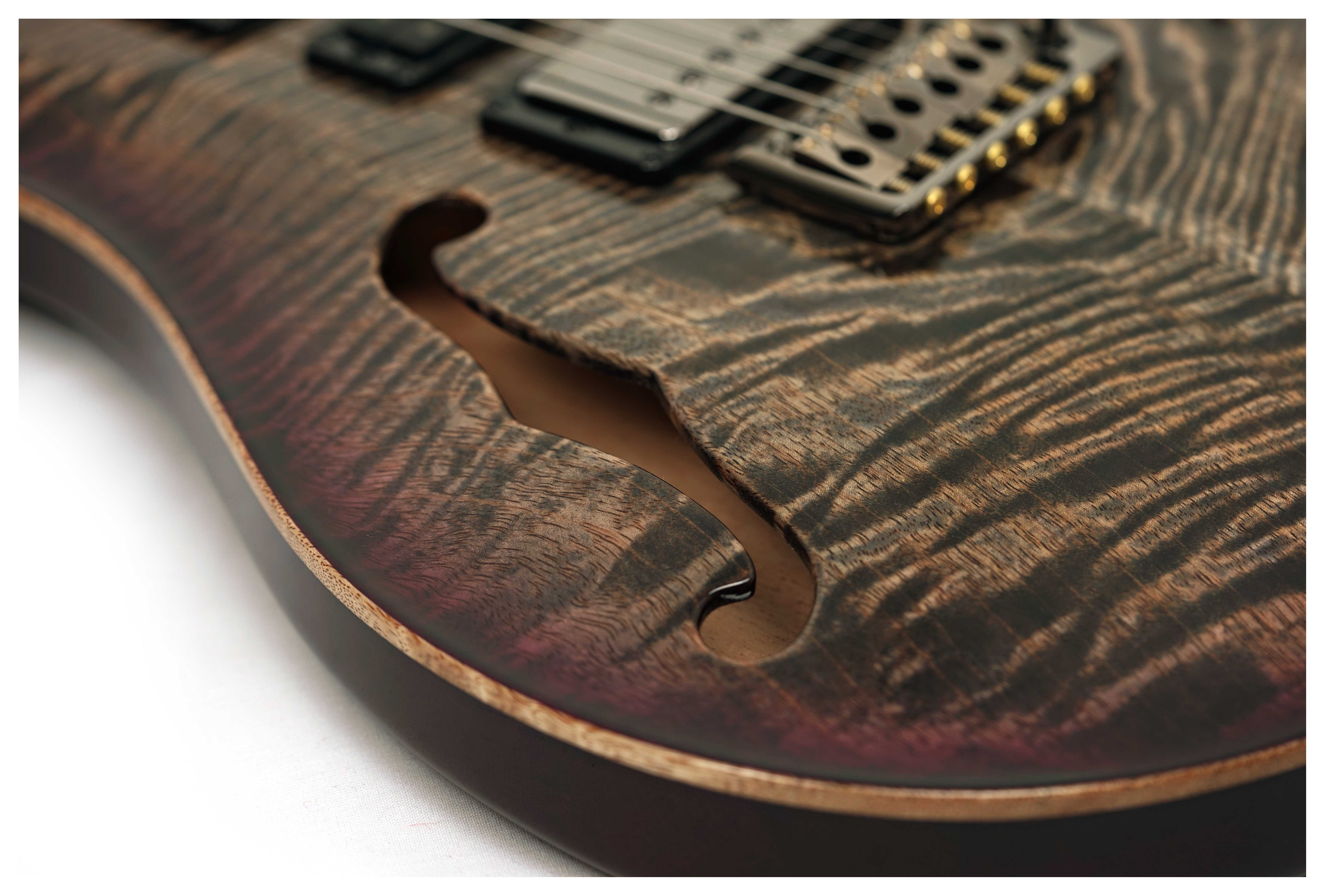 PRS Limited Edition Special Semi-Hollow Mango Charcoal Purple Burst #0421480