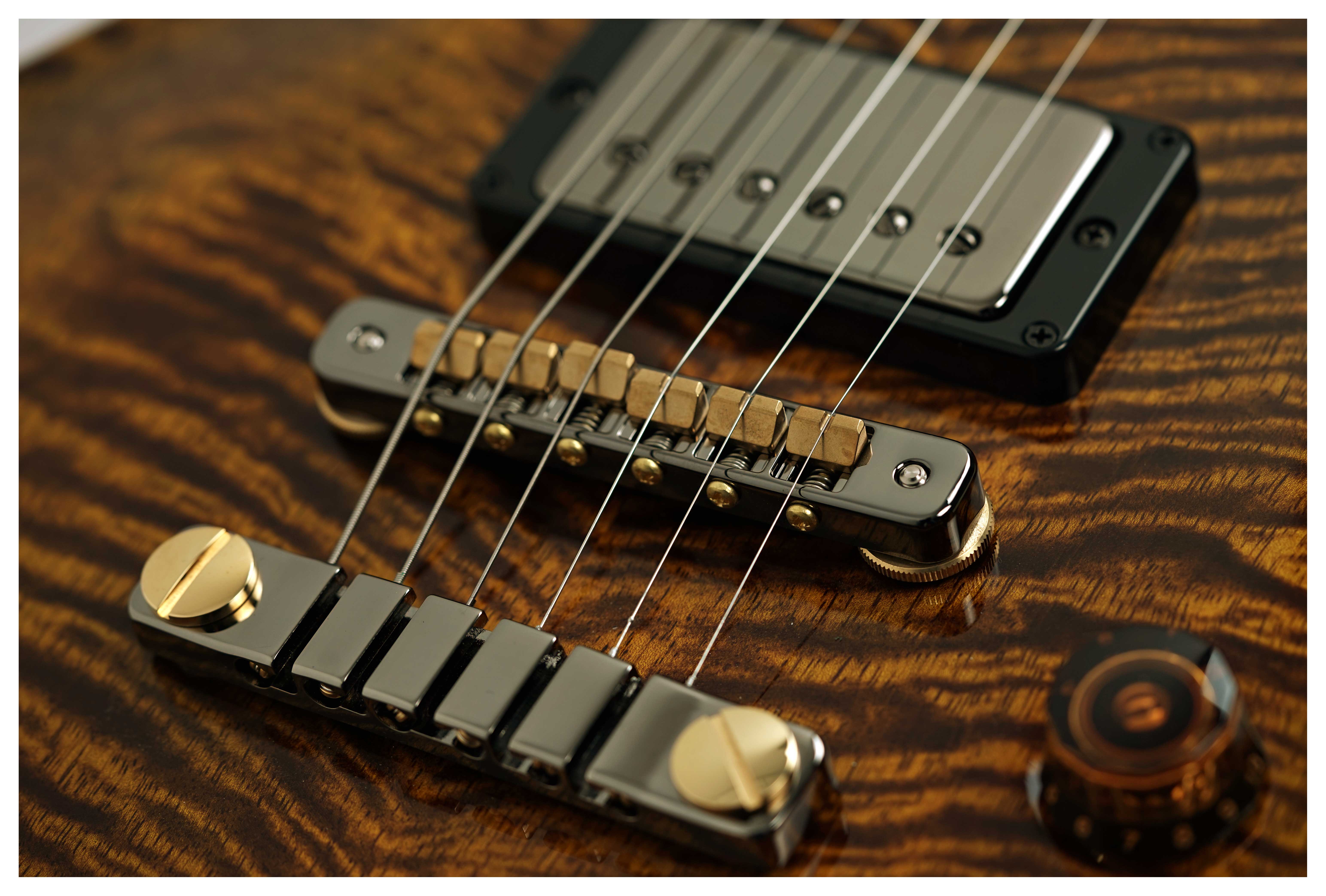 PRS Limited Edition McCarty 594 Mango Top Black Gold Burst #0422321