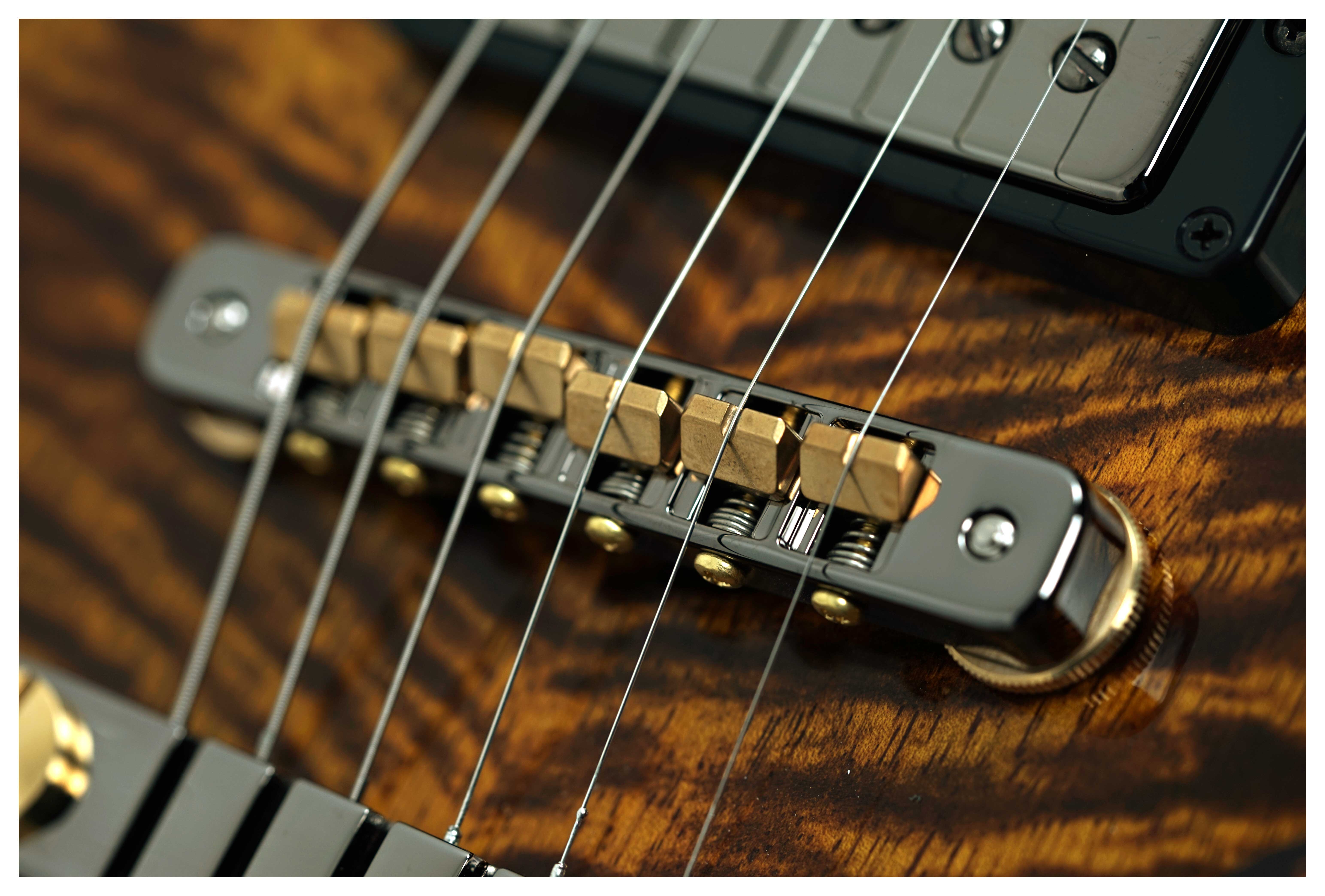 PRS Limited Edition McCarty 594 Mango Top Black Gold Burst #0422321