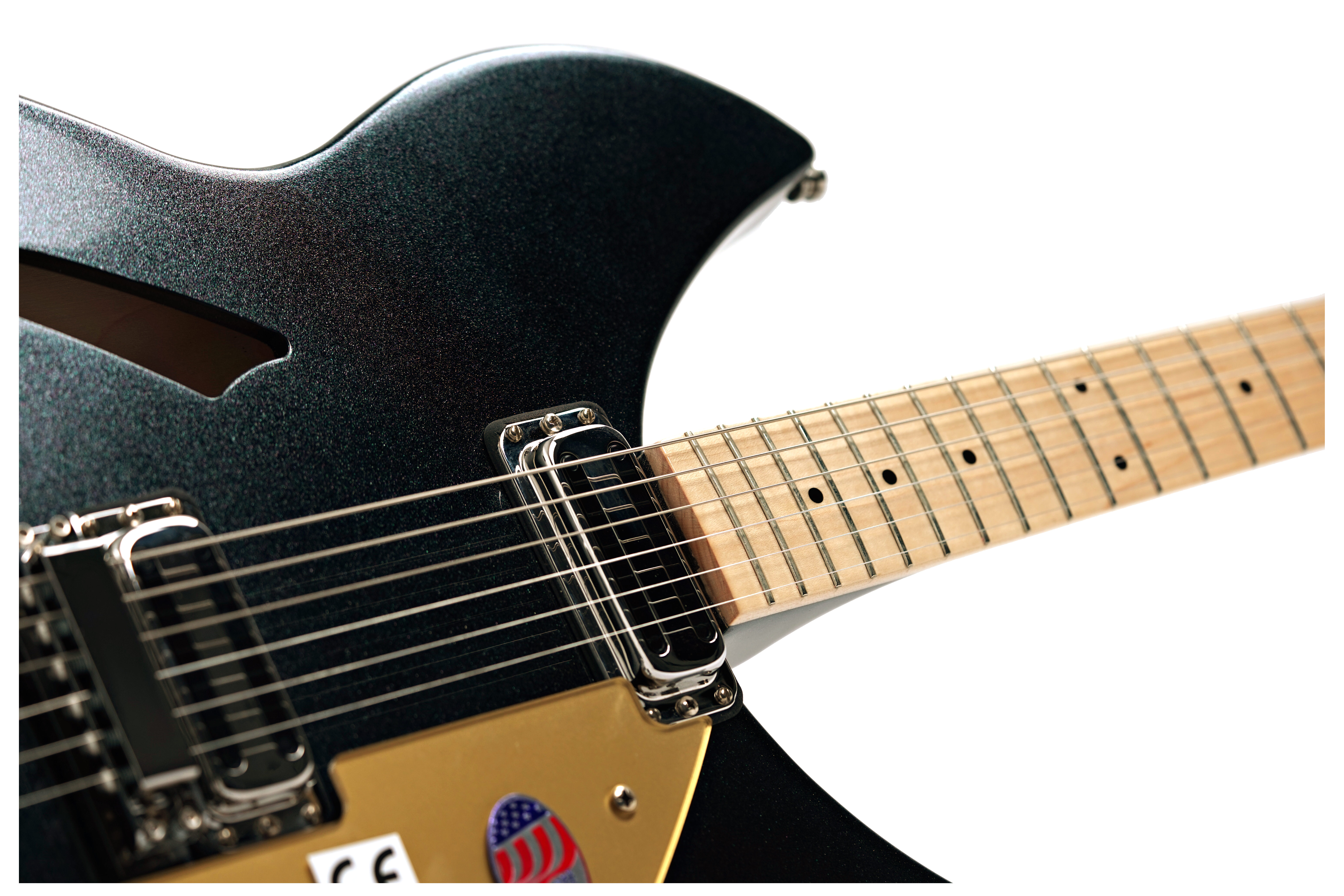Rickenbacker 330 Jetglo Pearlstar Maple #2622740