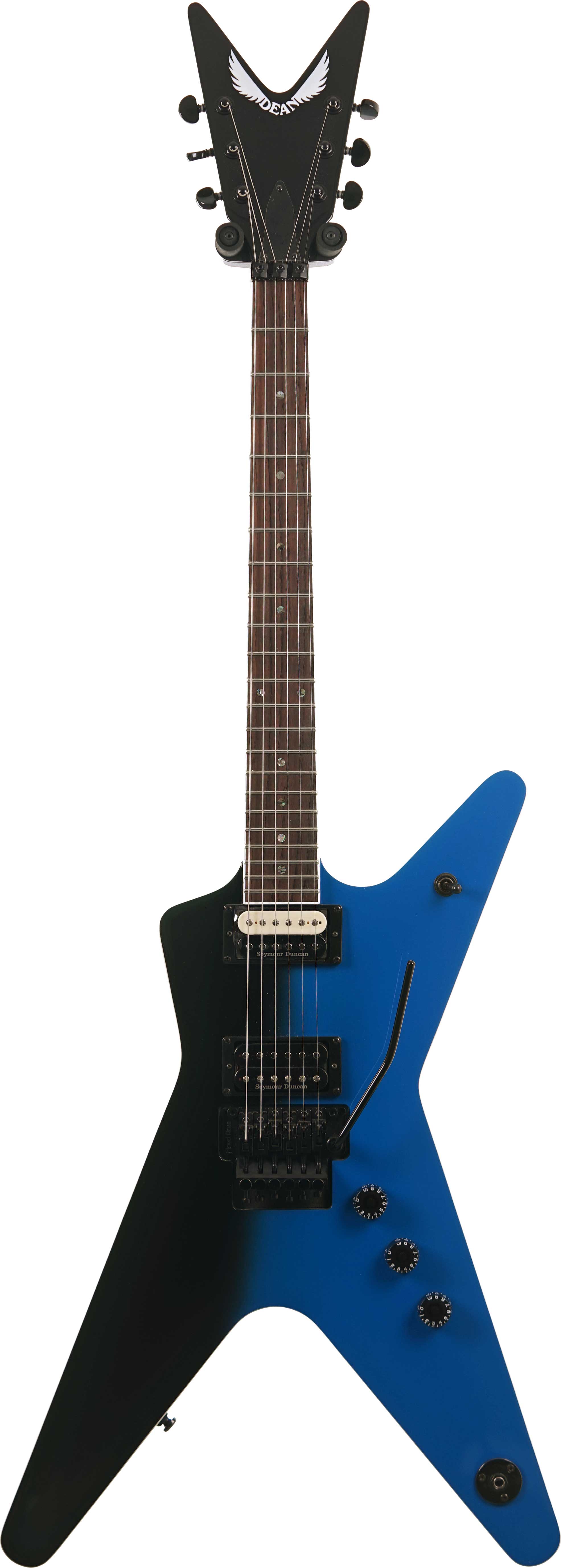 Dean ML 79 Floyd Duncans Black Blue Fade (Ex-Demo) #H24101389