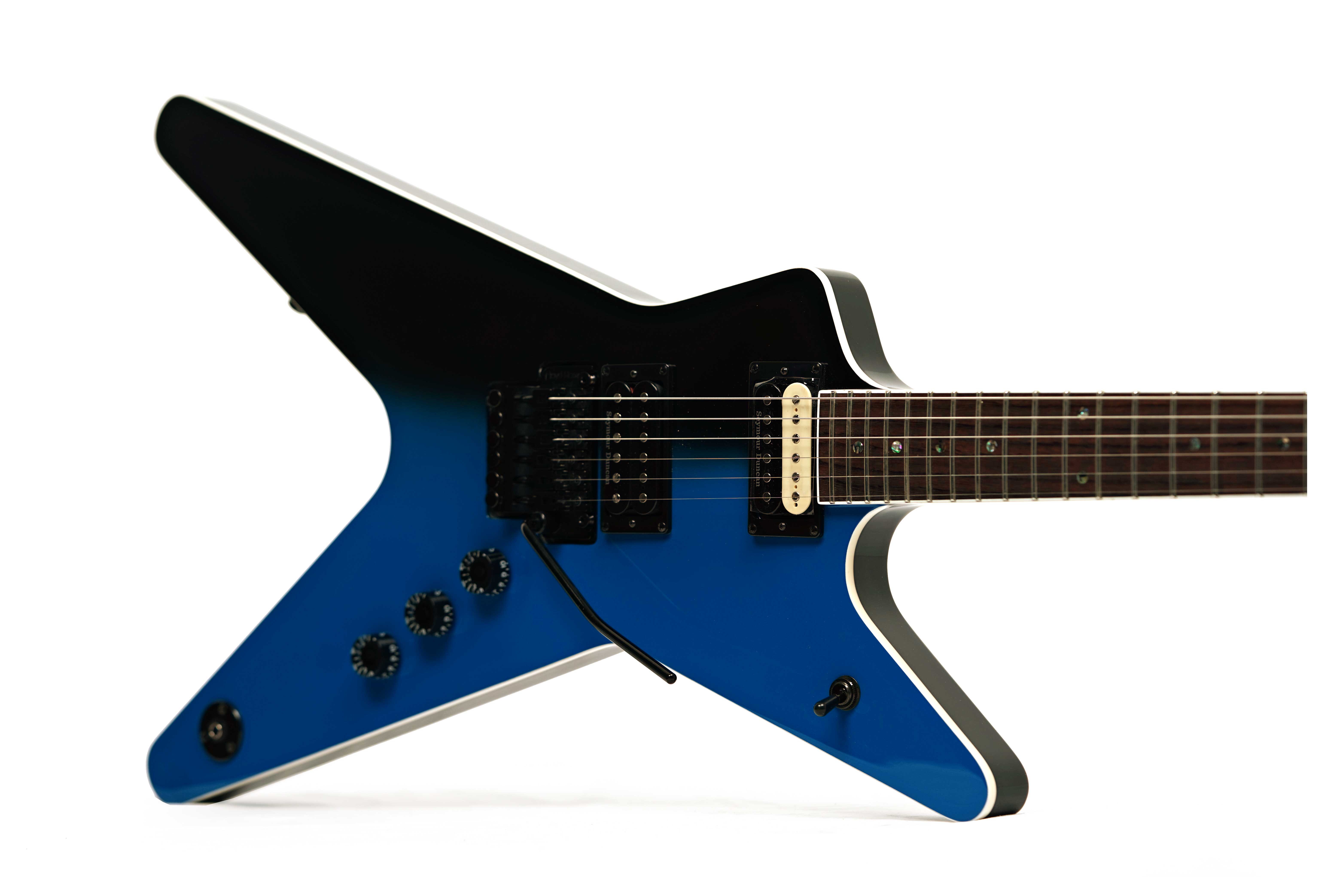 Dean ML 79 Floyd Duncans Black Blue Fade (Ex-Demo) #H24101389