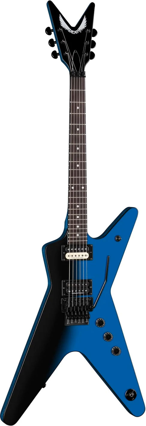 Dean ML 79 Floyd Duncans Black Blue Fade