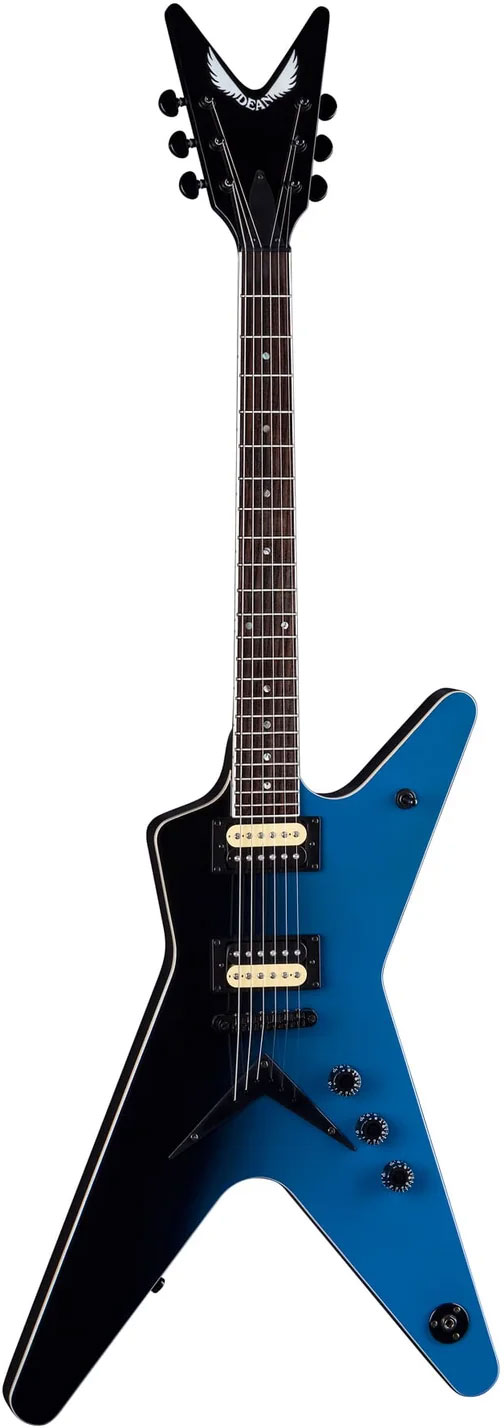 Dean ML 79 Black to Blue Fade