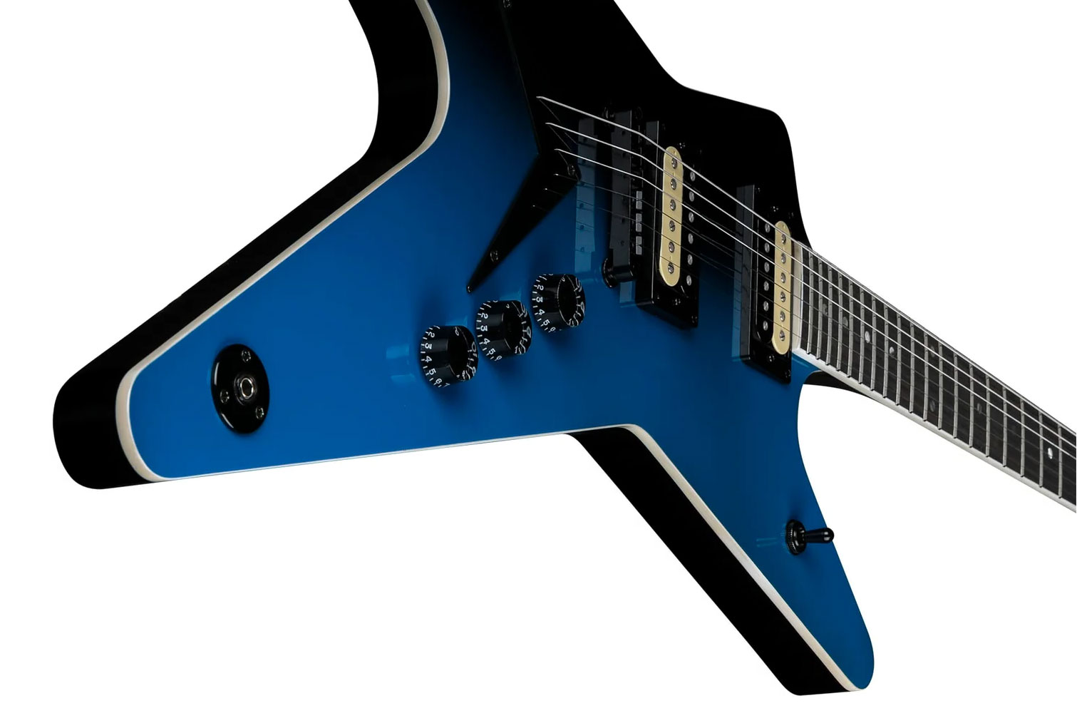 Dean ML 79 Black to Blue Fade