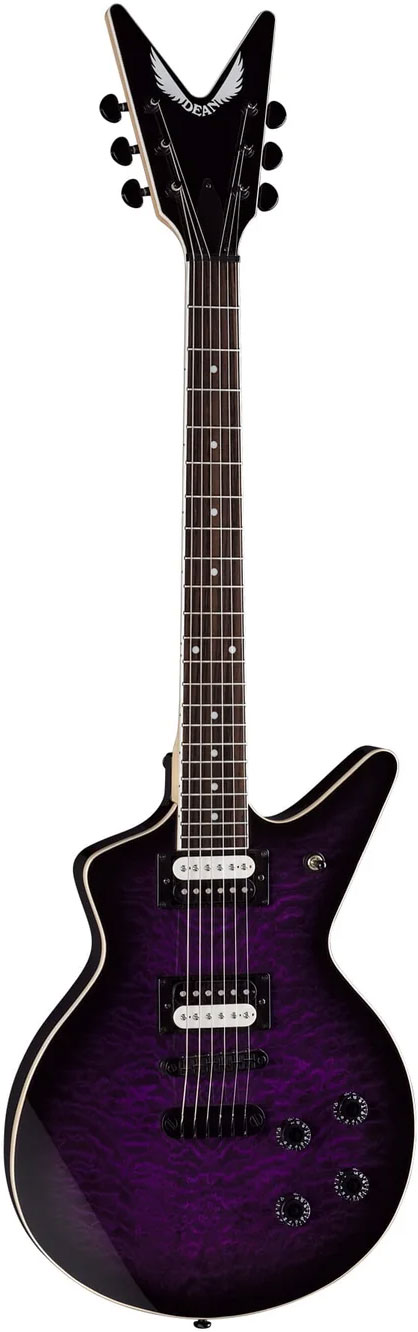 Dean Cadillac X Quilt Maple Tran Purple Burst