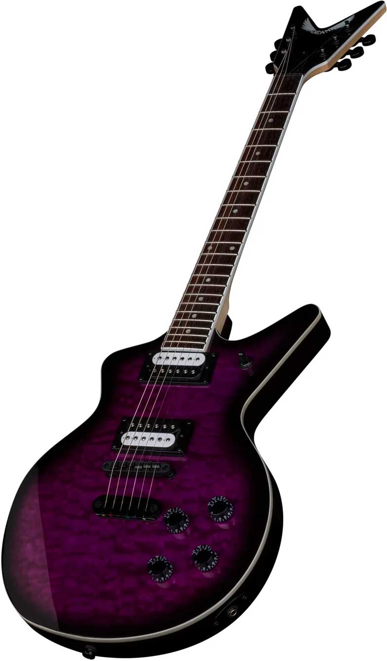 Dean Cadillac X Quilt Maple Tran Purple Burst