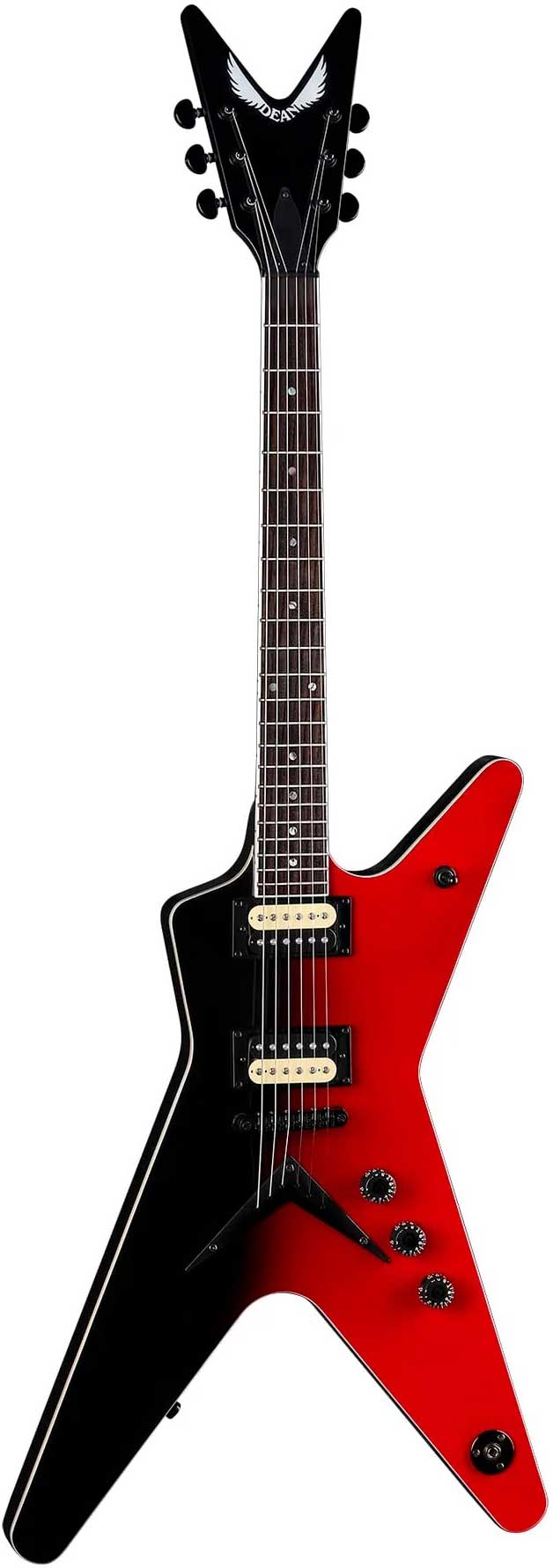 Dean ML 79 Red Black Fade