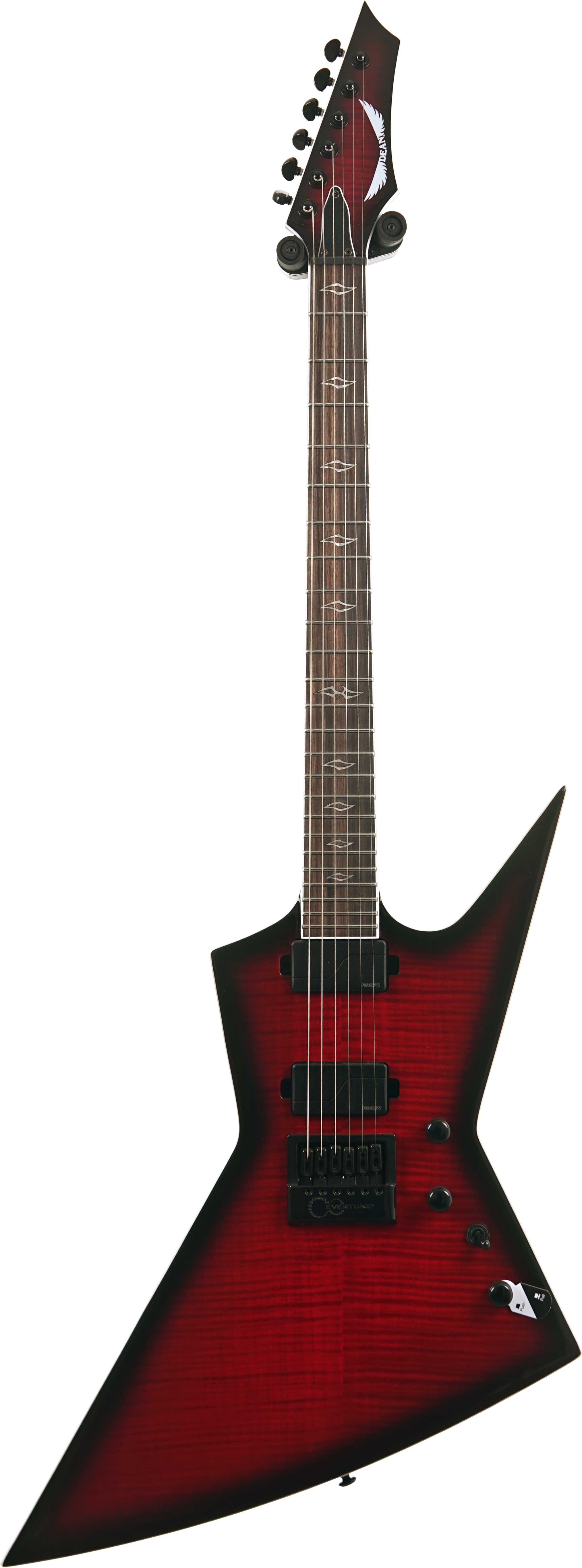 Dean Zero Select Evertune Fluence Black Cherry Burst