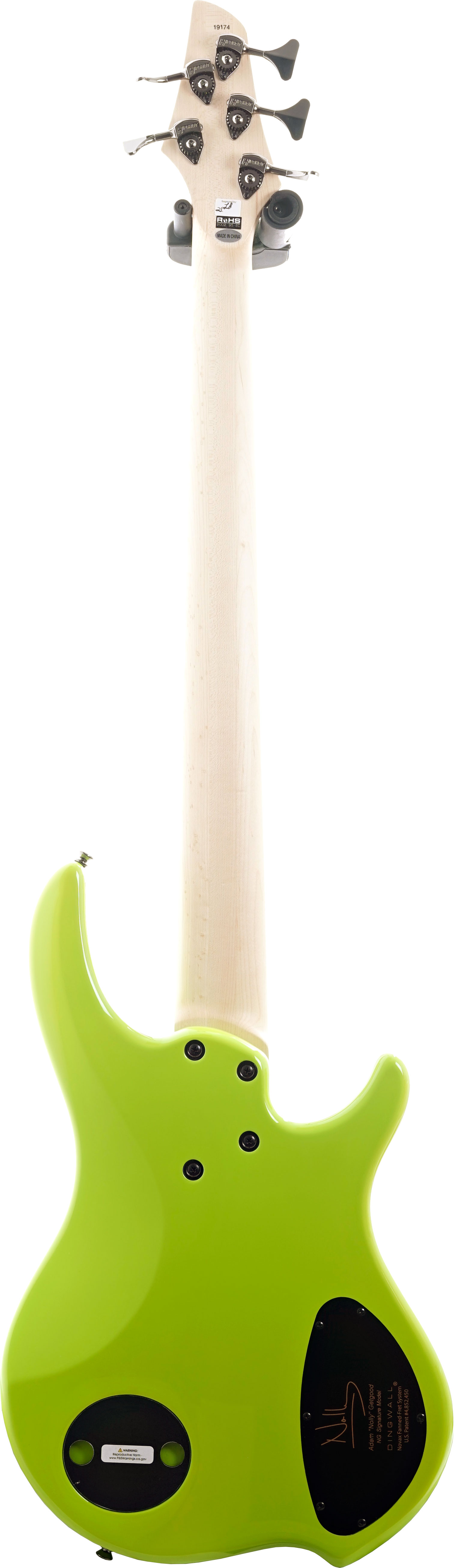 Dingwall NG3 5-String Ferrari Green Left Handed