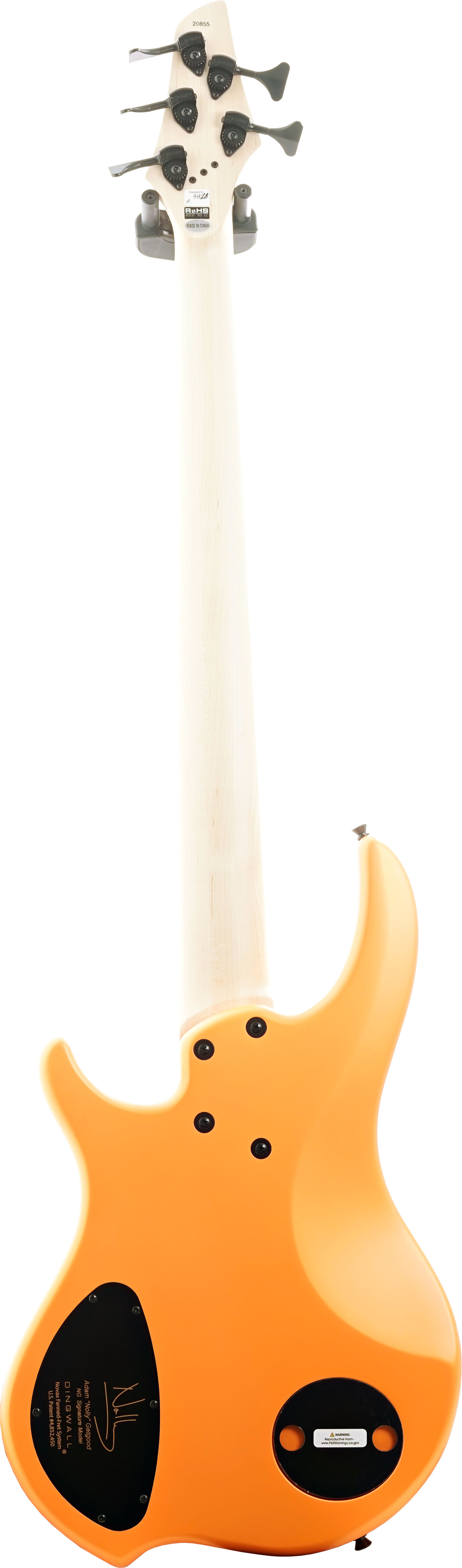 Dingwall NG3 5-String Lambo Orange #20855