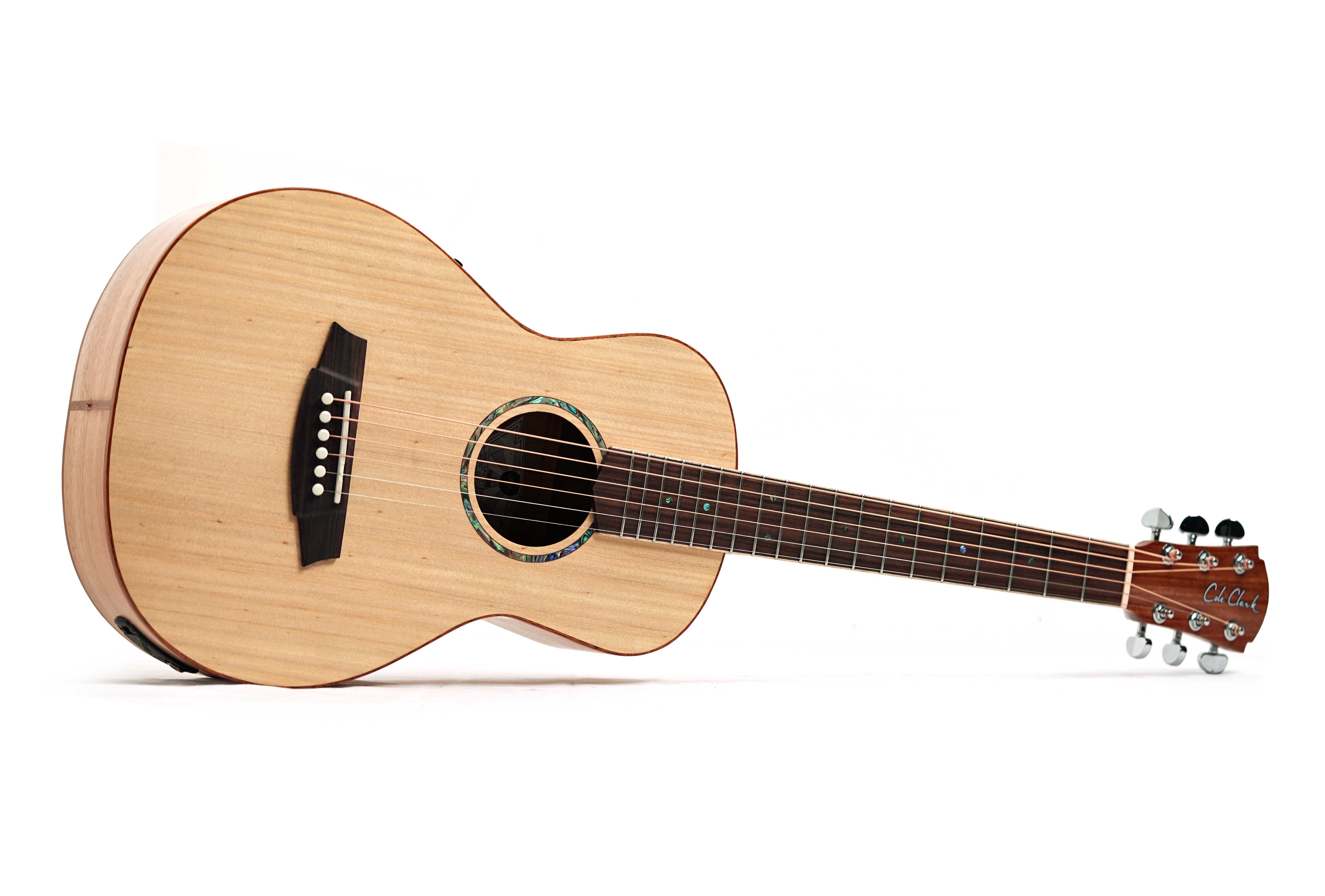 Cole Clark Studio SPM1E Parlor Mini Bunya / Maple