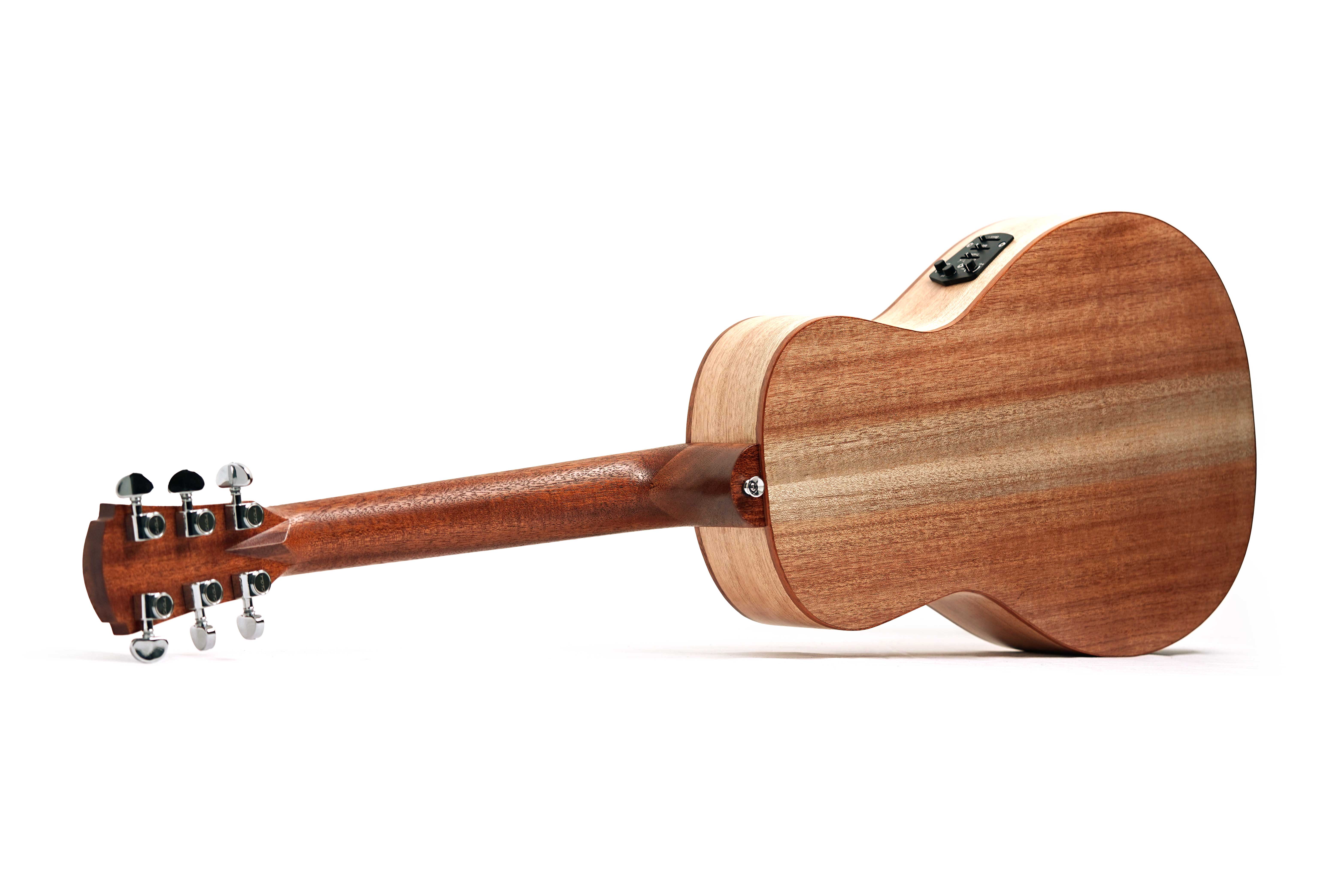 Cole Clark Studio SPM1E Parlor Mini Bunya / Maple