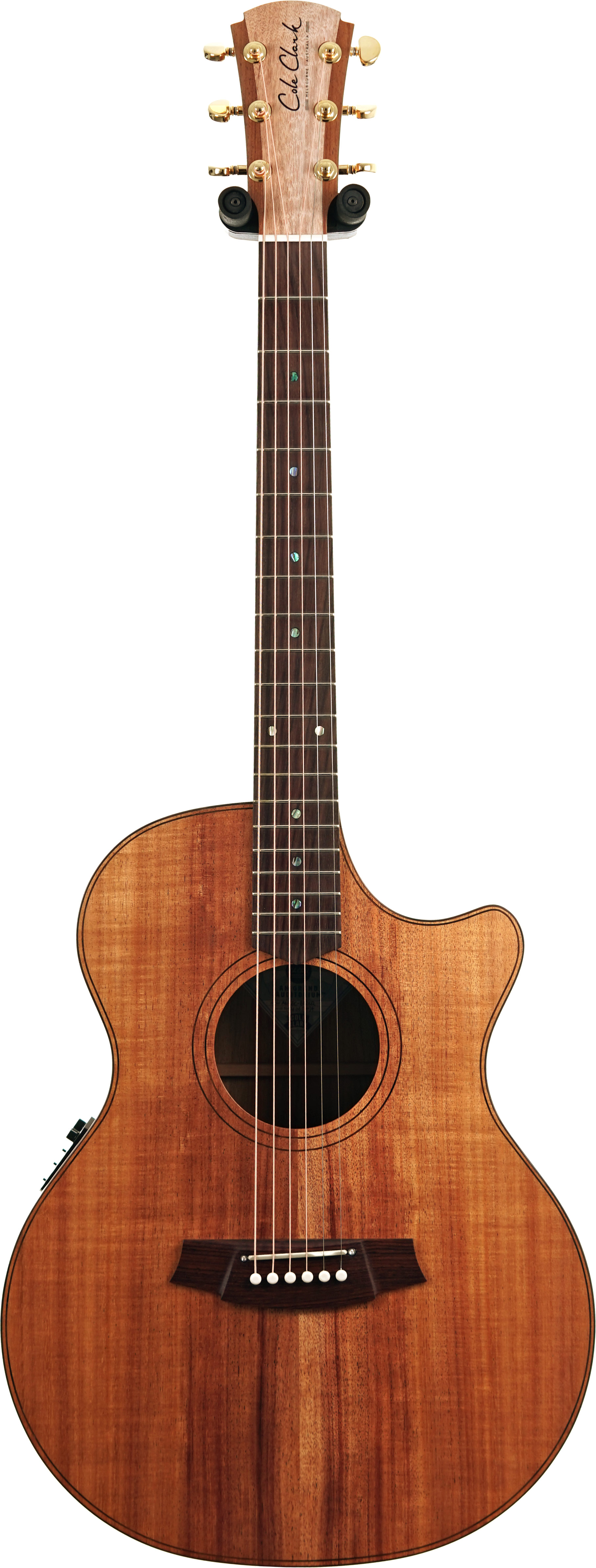 Cole Clark AN2EC Blackwood Rosewood Fingerboard #2606-12474