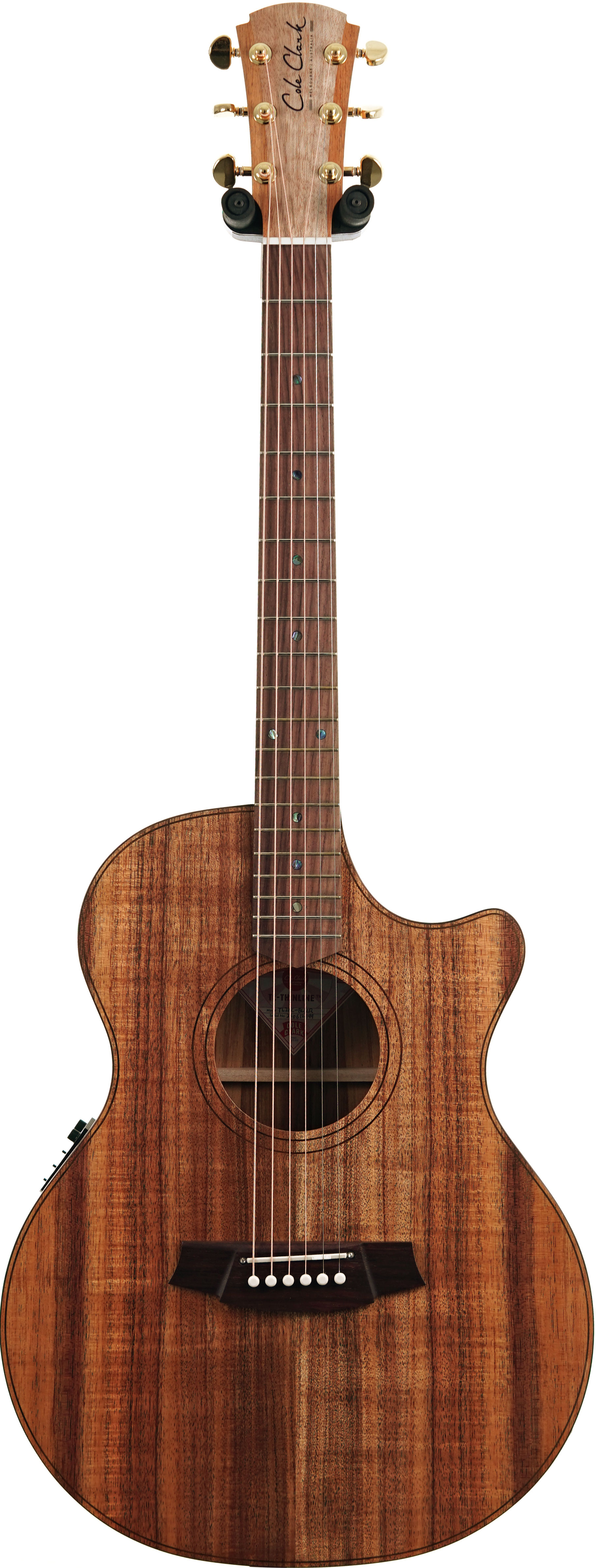 Cole Clark TL2EC Thinline Blackwood Rosewood Fingerboard #2606-12799
