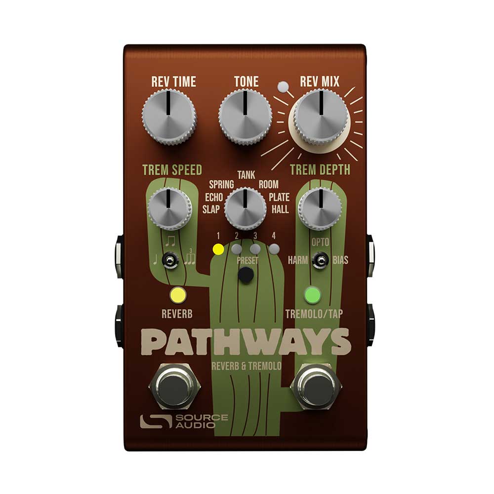 Source Audio Pathways Reverb and Tremolo