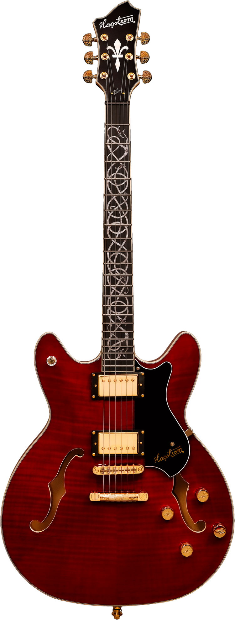 Hagstrom Viking 100th Anniversary Bloodwine