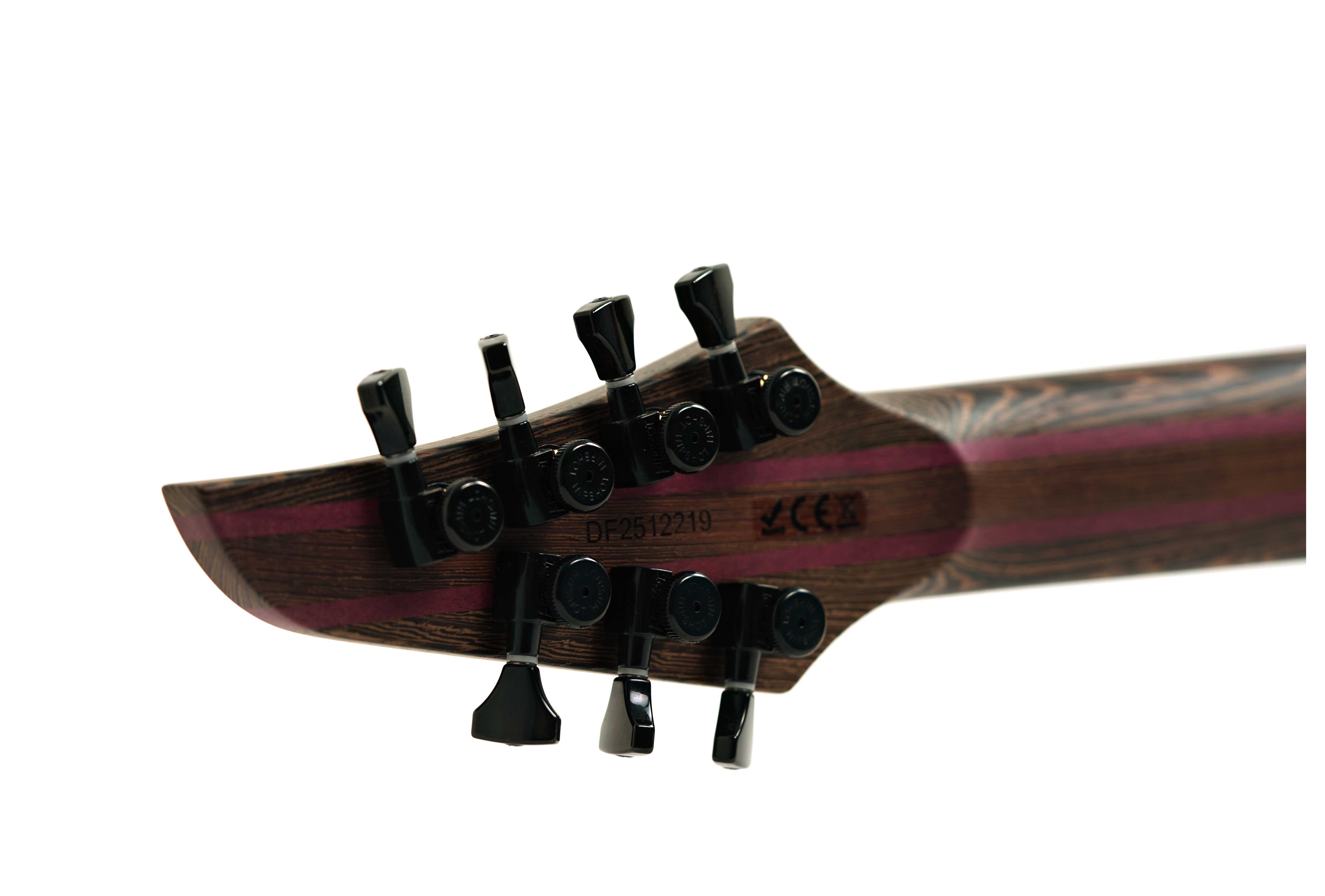 Mayones Duvell Elite VF 7 NAMM 2026 Build Transparent Turquoise Satin #DF2512219