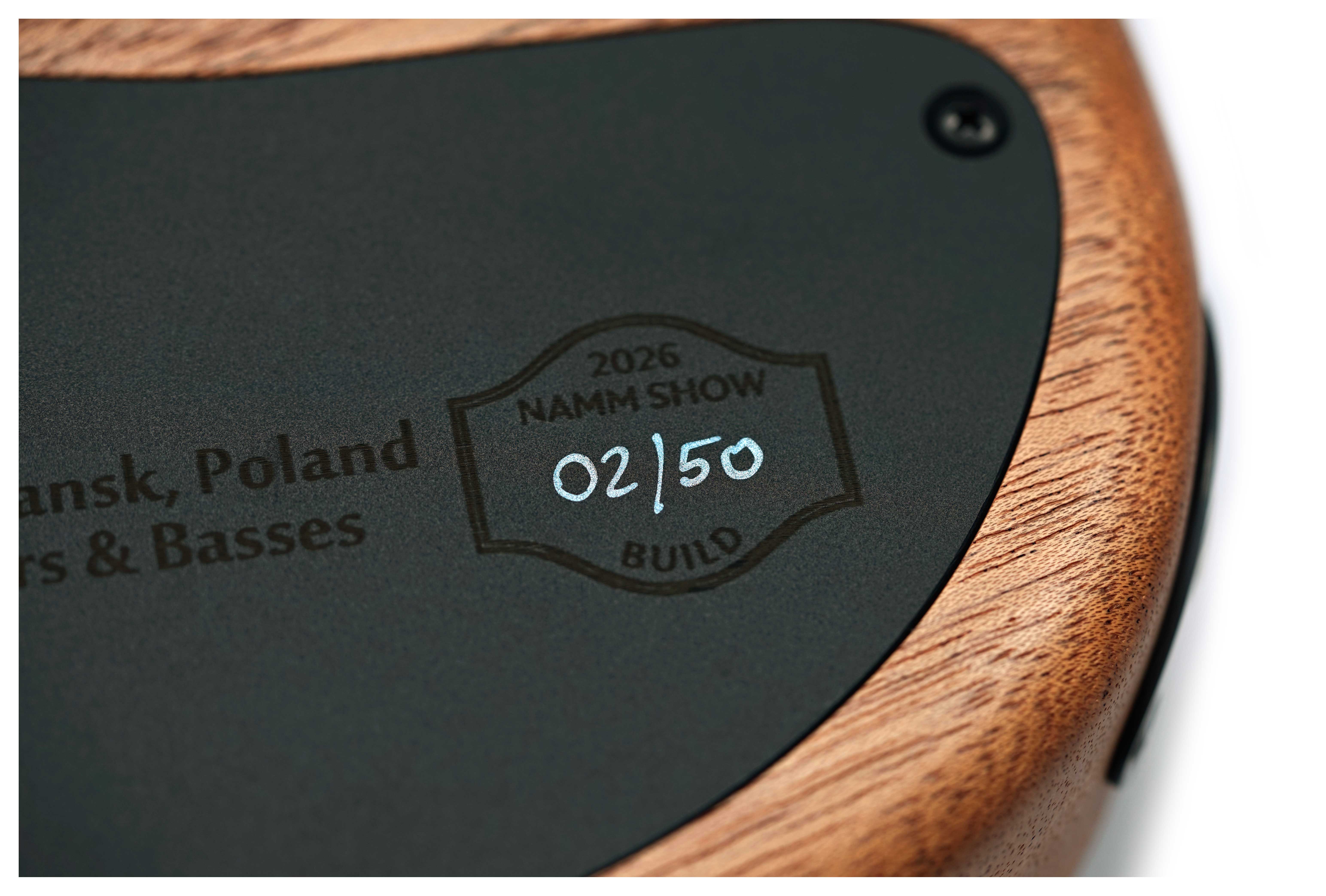 Mayones Duvell Elite VF 7 NAMM 2026 Build Transparent Turquoise Satin #DF2512219