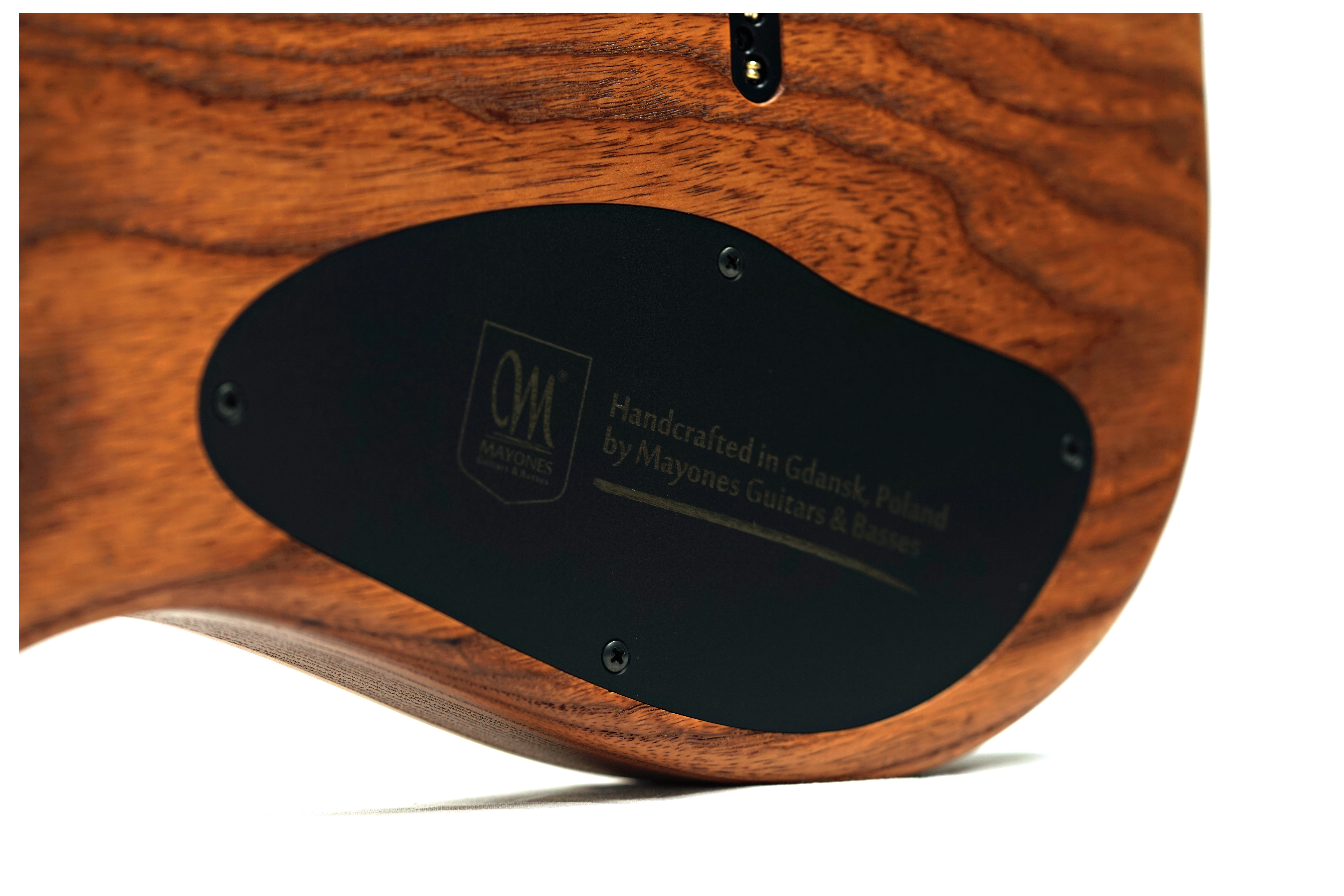 Mayones Aquila Elite S 7 Curly Poplar 4A Infinite Purple Gloss #AQ2511672