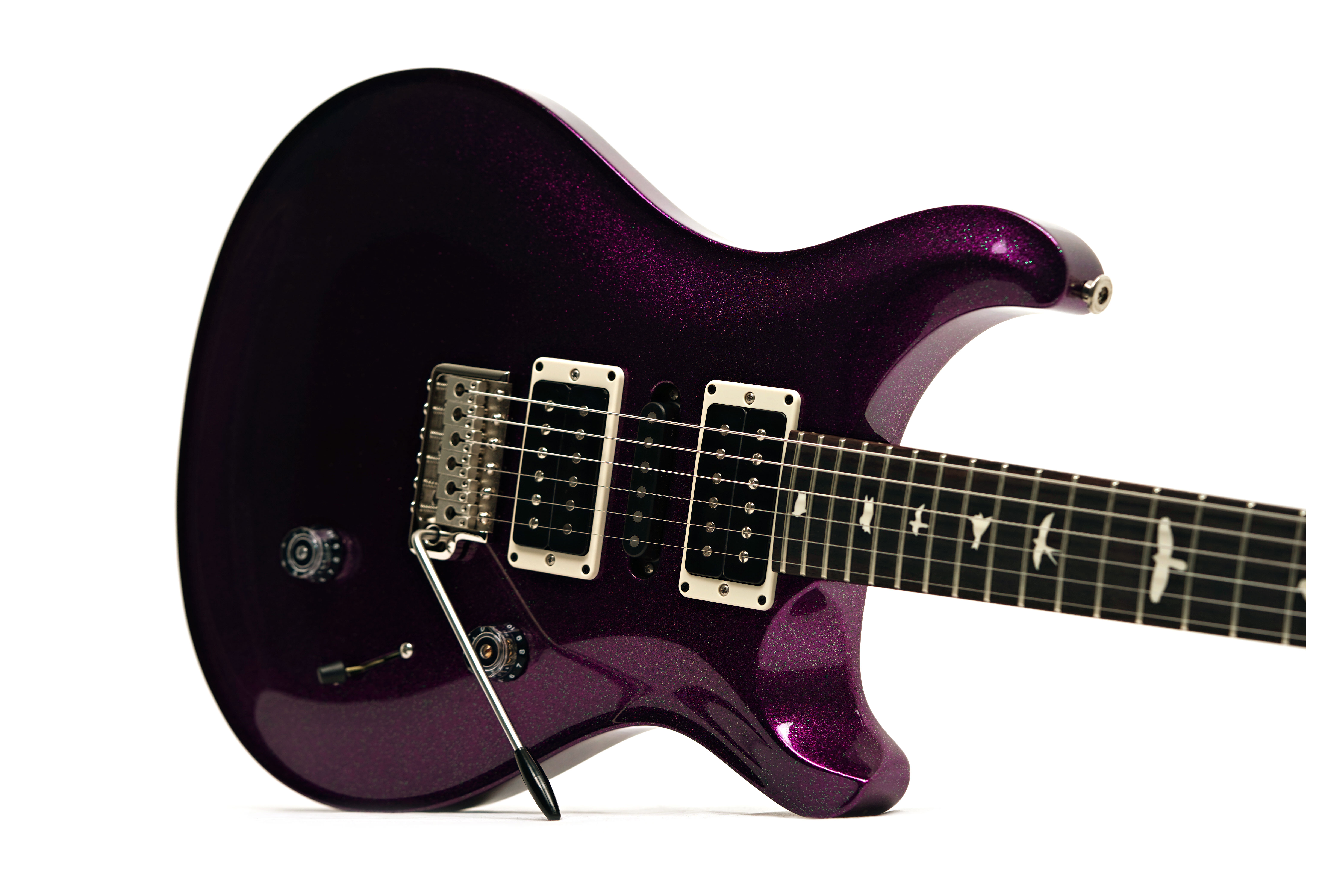 PRS CE24 Special Blackout Neck Custom Colour Violet Sparkle #0418378