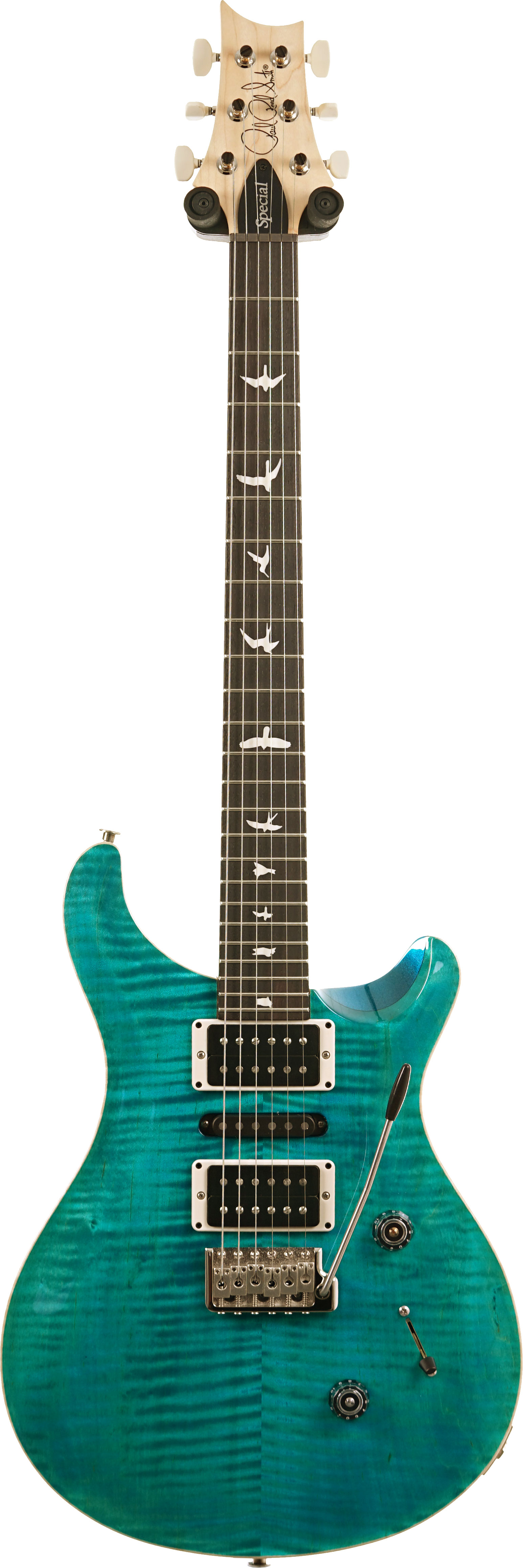 PRS CE24 Special Custom Colour Turquoise with Turquoise Sparkle Back #418718