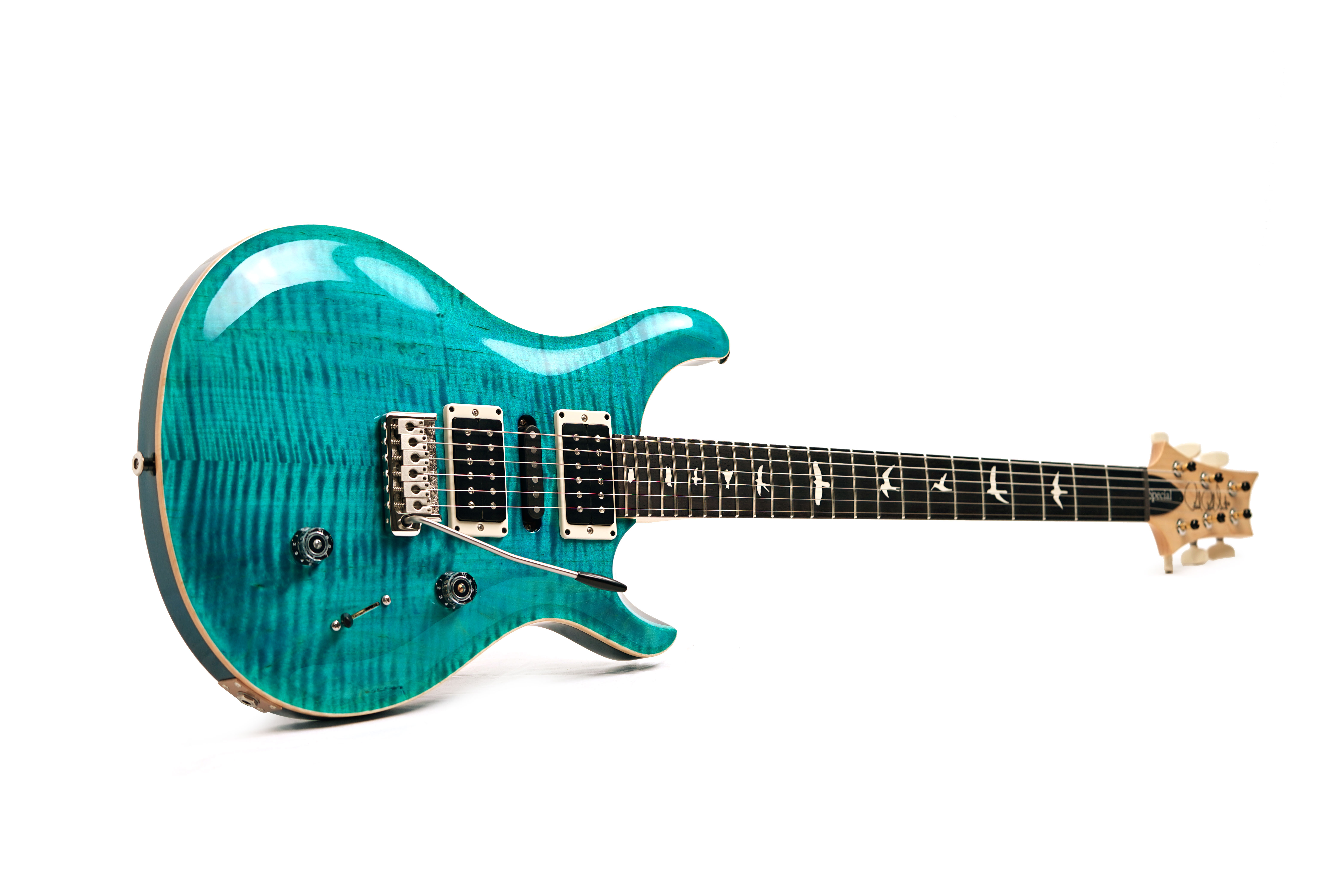 PRS CE24 Special Custom Colour Turquoise with Turquoise Sparkle Back #418718