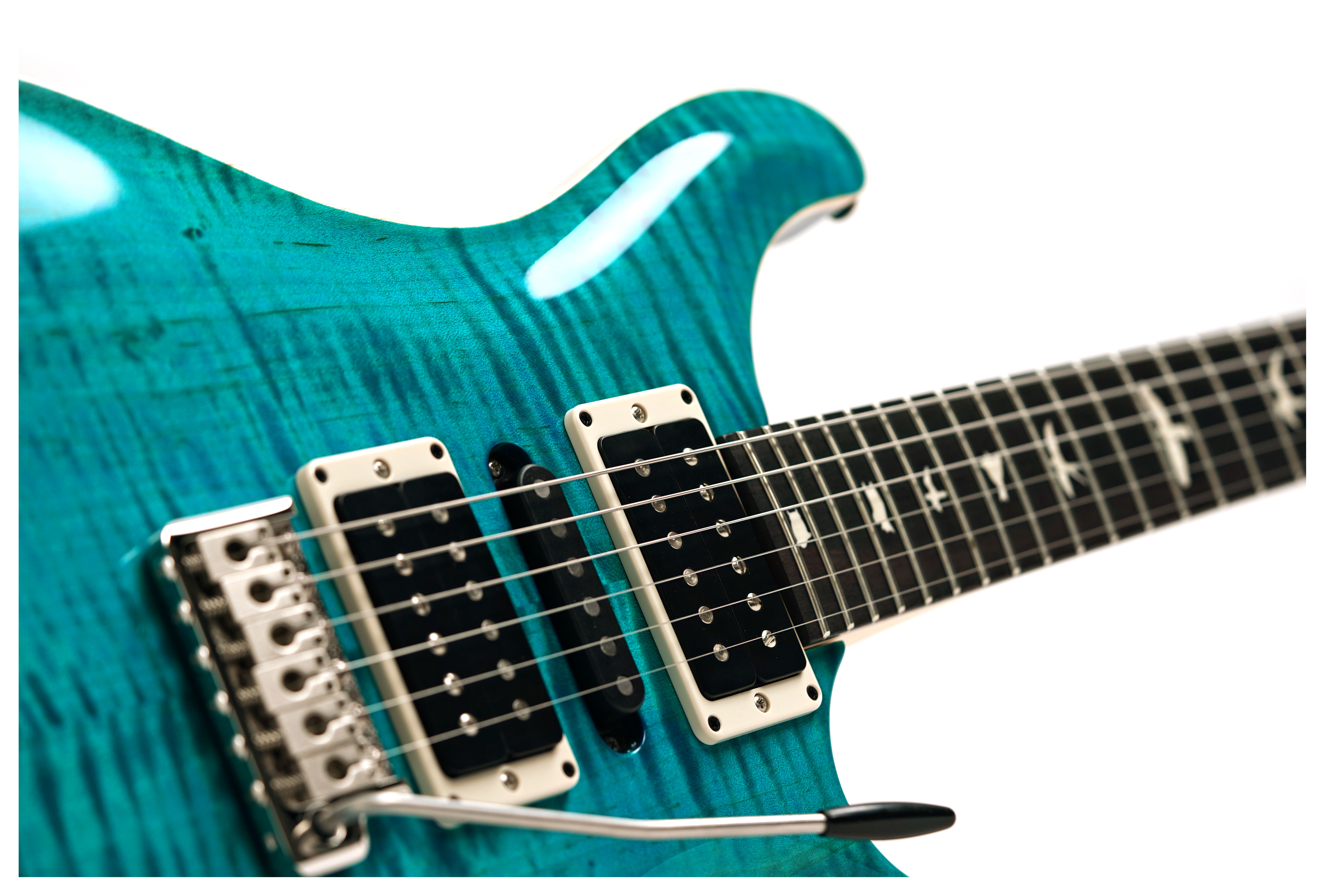 PRS CE24 Special Custom Colour Turquoise with Turquoise Sparkle Back #418718