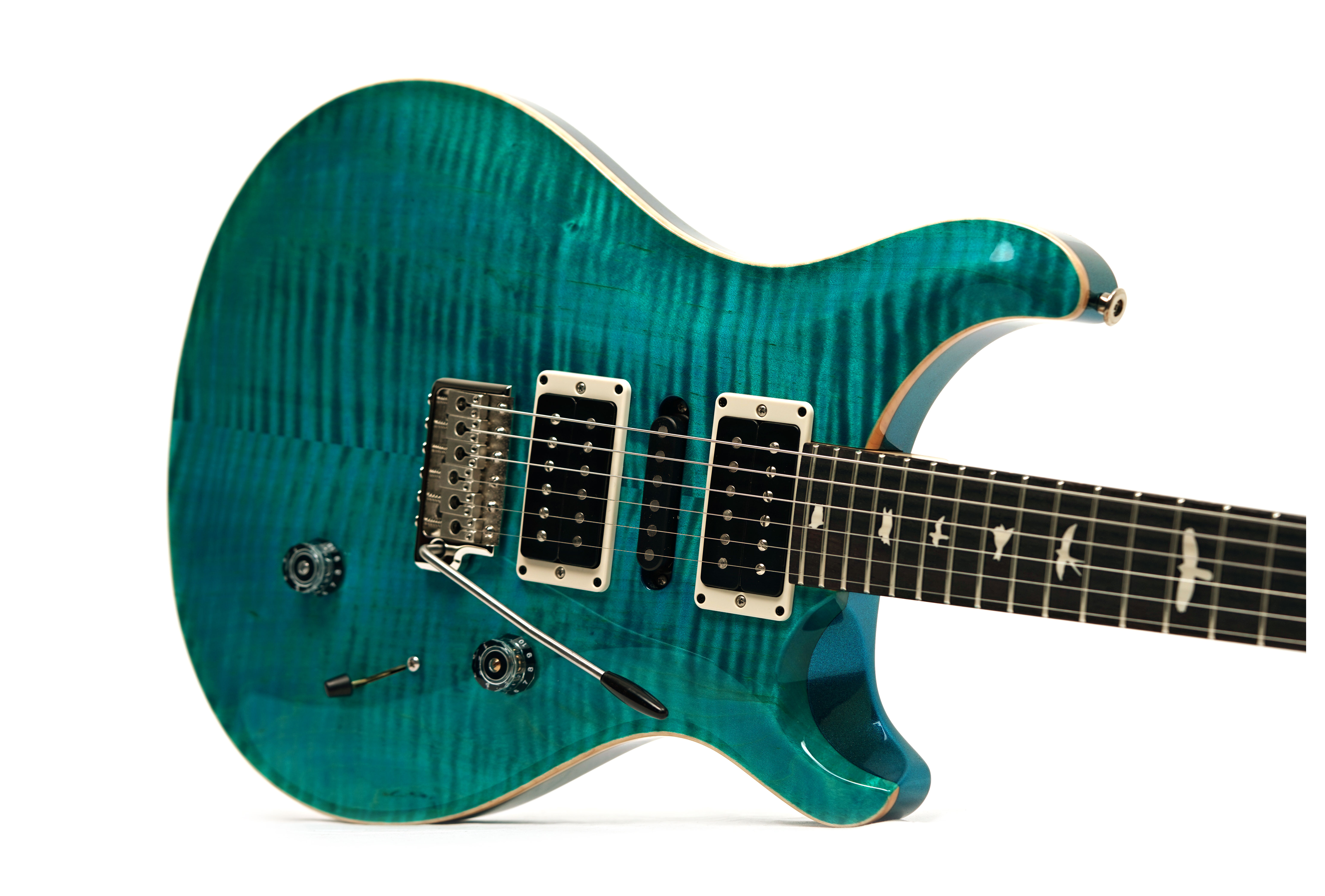 PRS CE24 Special Custom Colour Turquoise with Turquoise Sparkle Back #418718