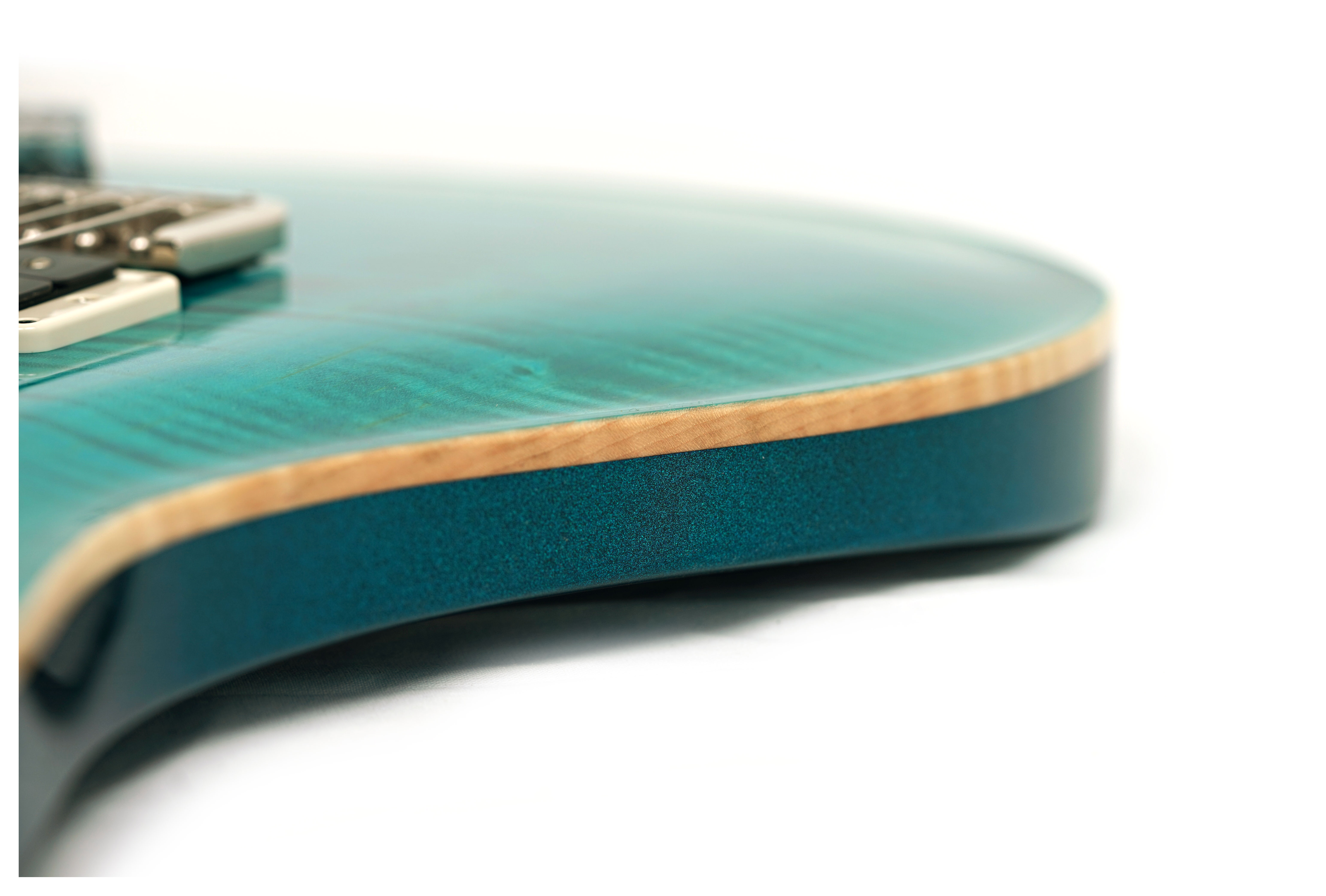 PRS CE24 Special Custom Colour Turquoise with Turquoise Sparkle Back #418718