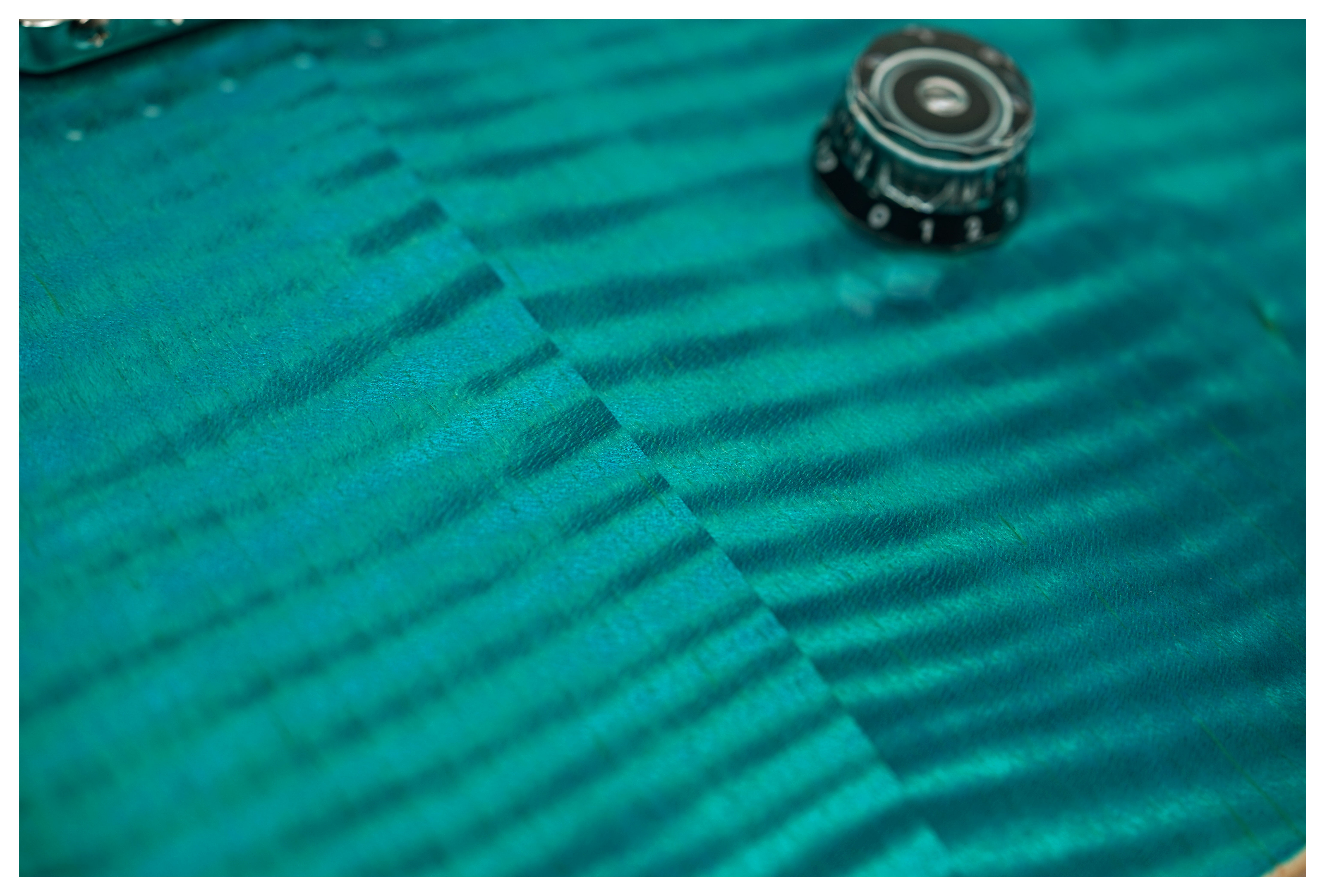 PRS CE24 Special Custom Colour Turquoise with Turquoise Sparkle Back #418718