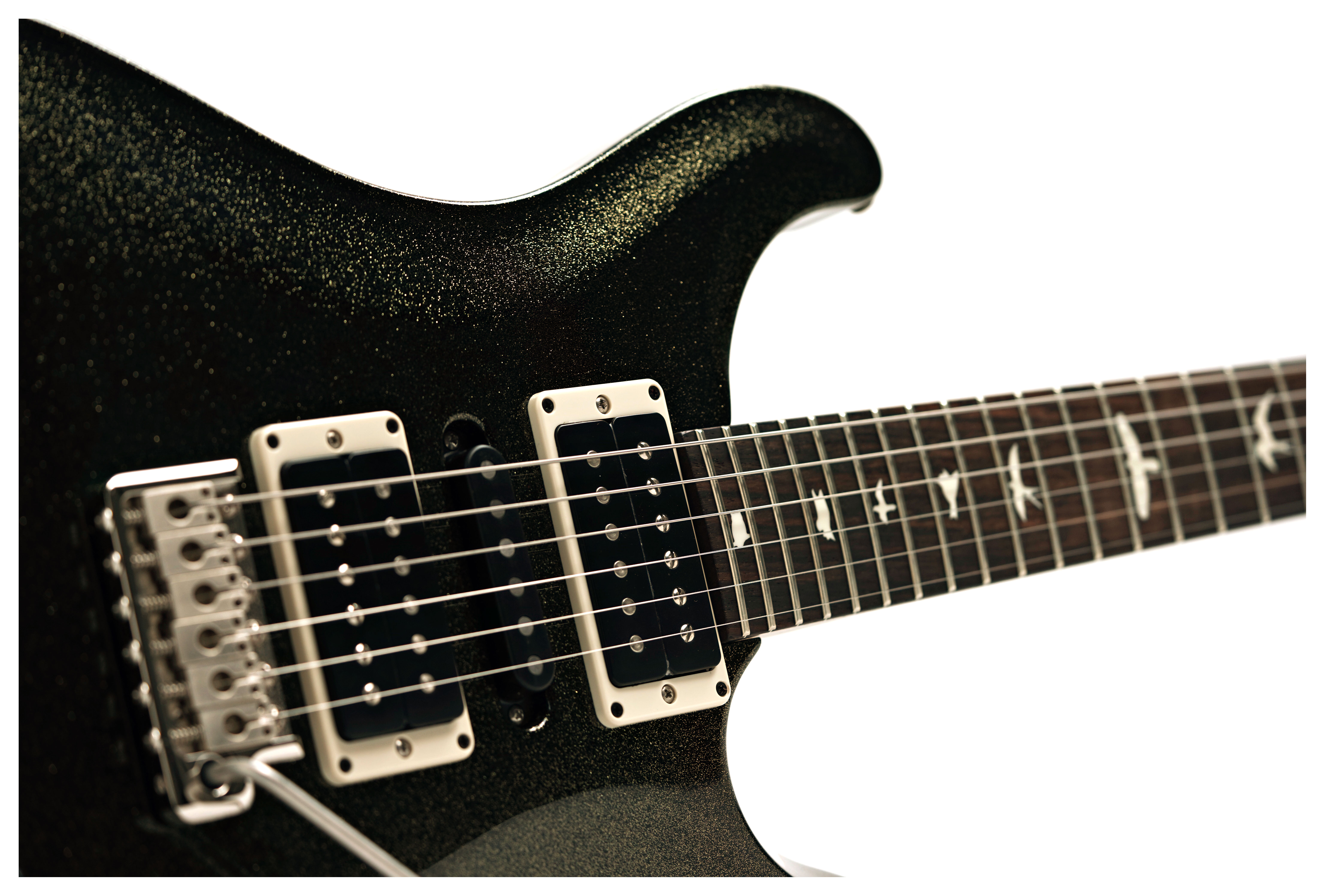 PRS CE24 Special Custom Colour Black Sparkle #419855