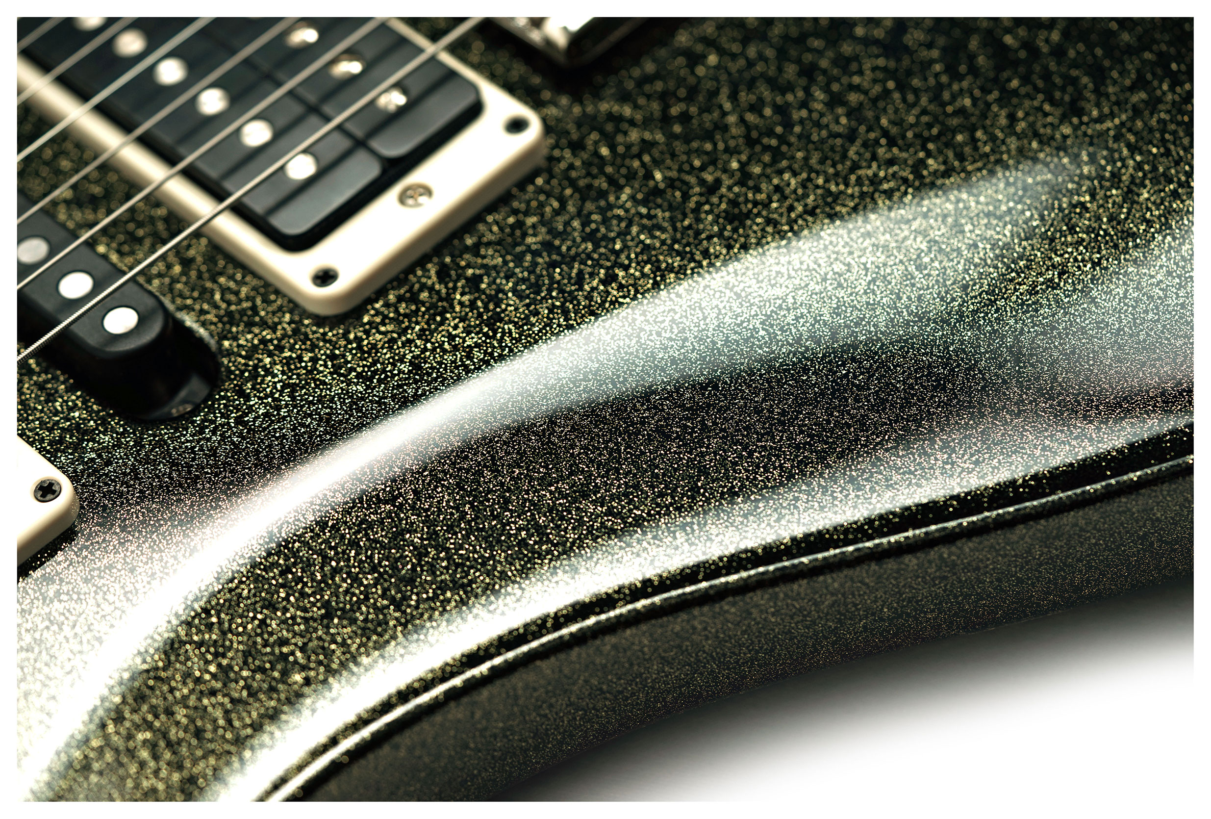 PRS CE24 Special Custom Colour Black Sparkle #419855