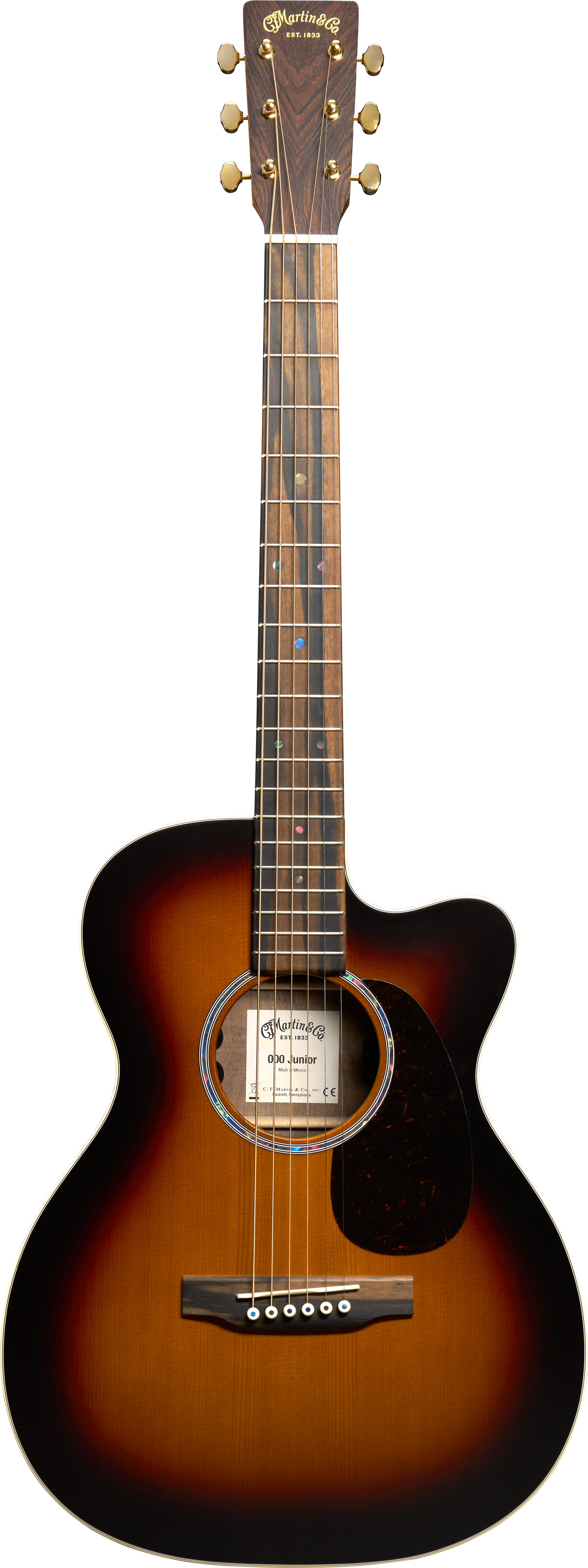 Martin 000C Jr E Walnut Burst