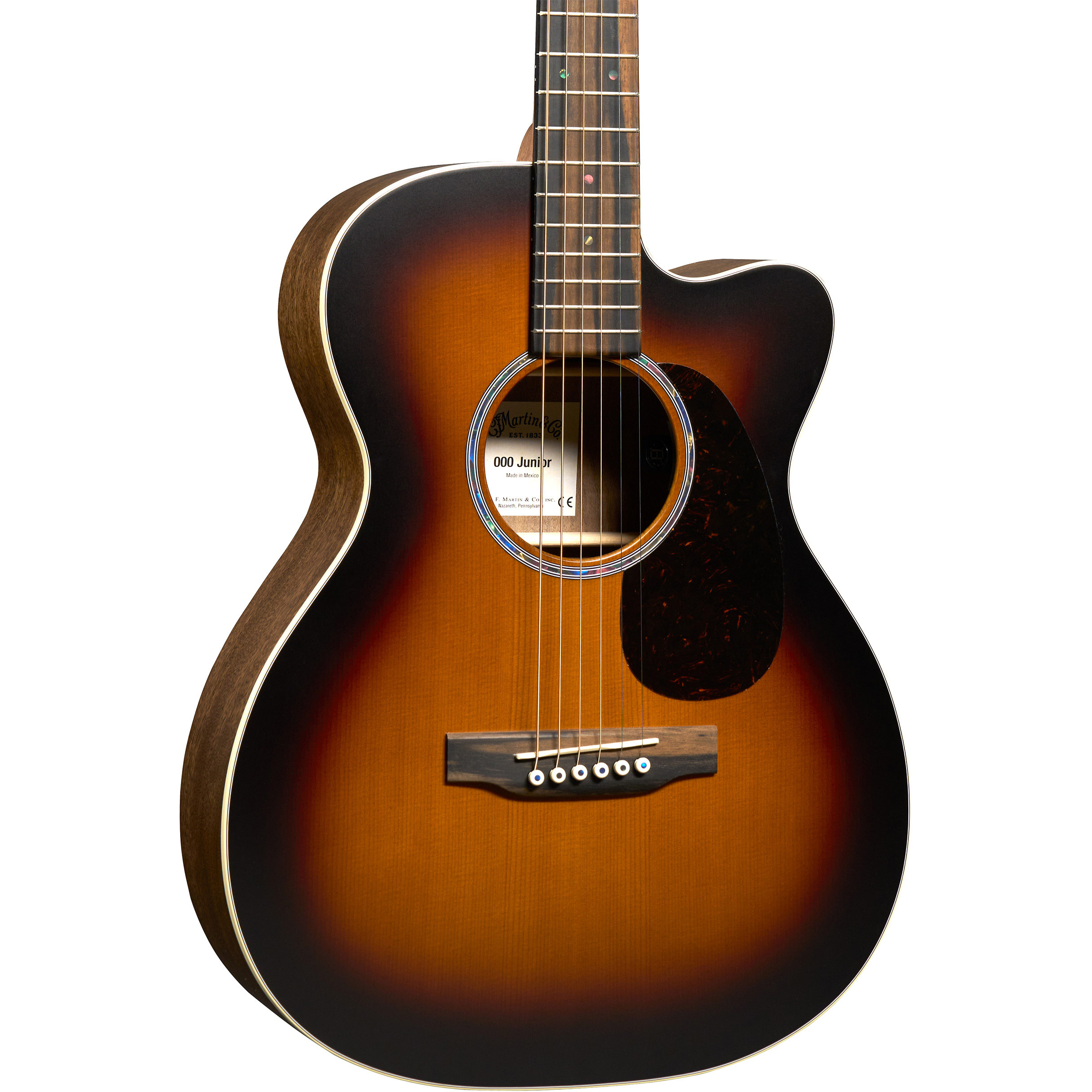 Martin 000C Jr E Walnut Burst