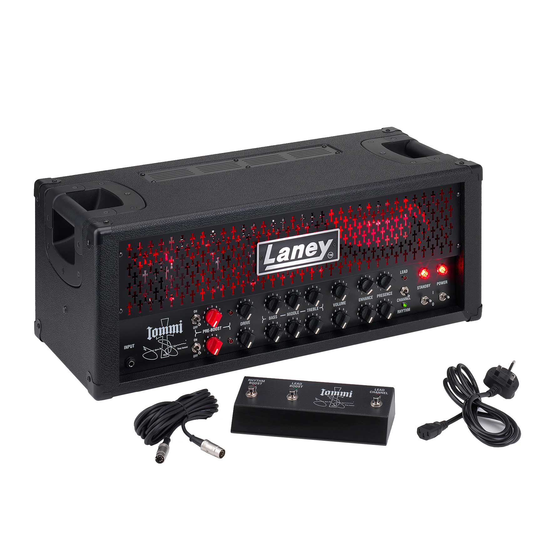 Laney TI100 Tony Iommi Signature Valve Amp Head