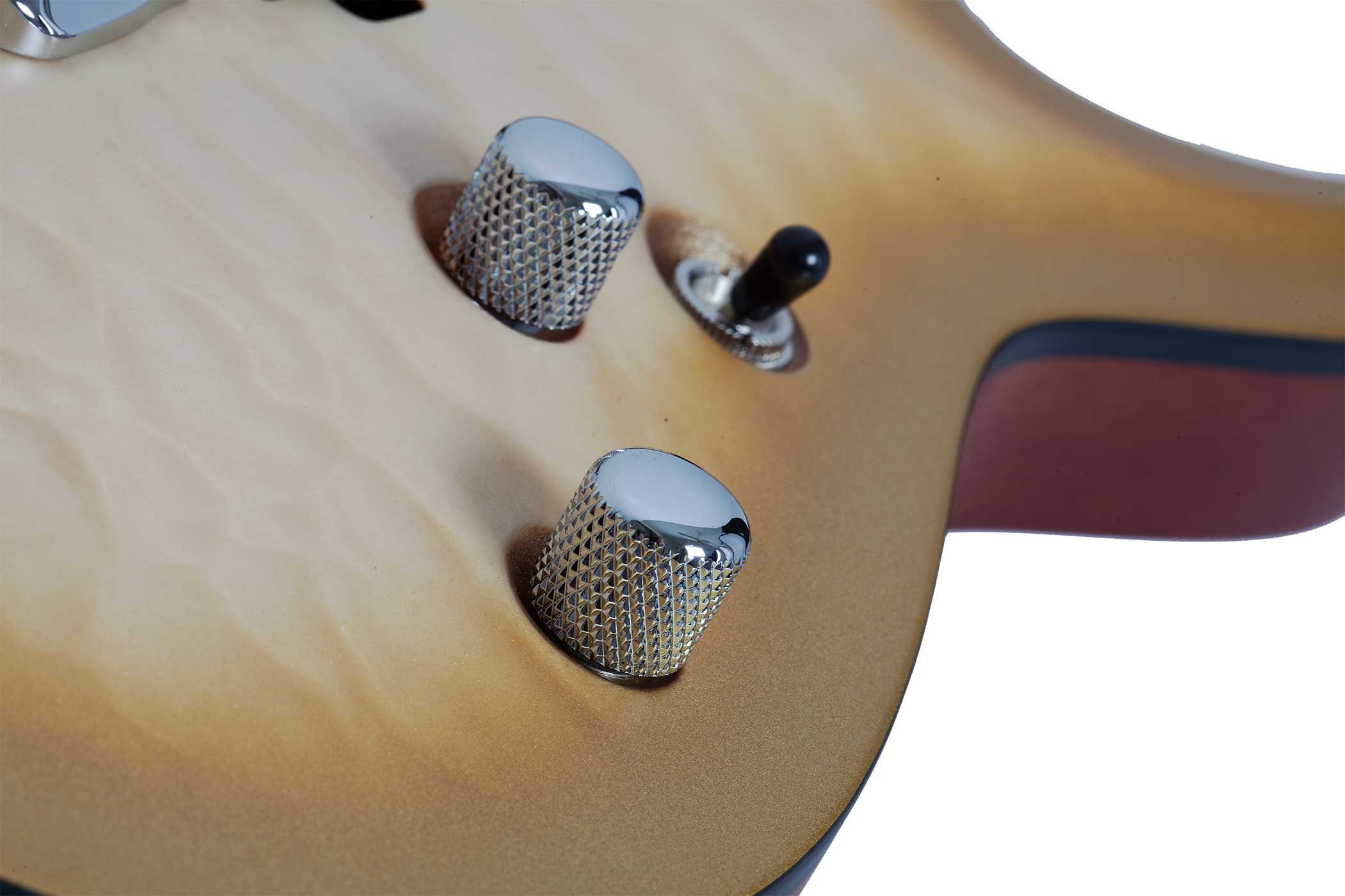 Schecter Omen Extreme-II Natural Gold Rush