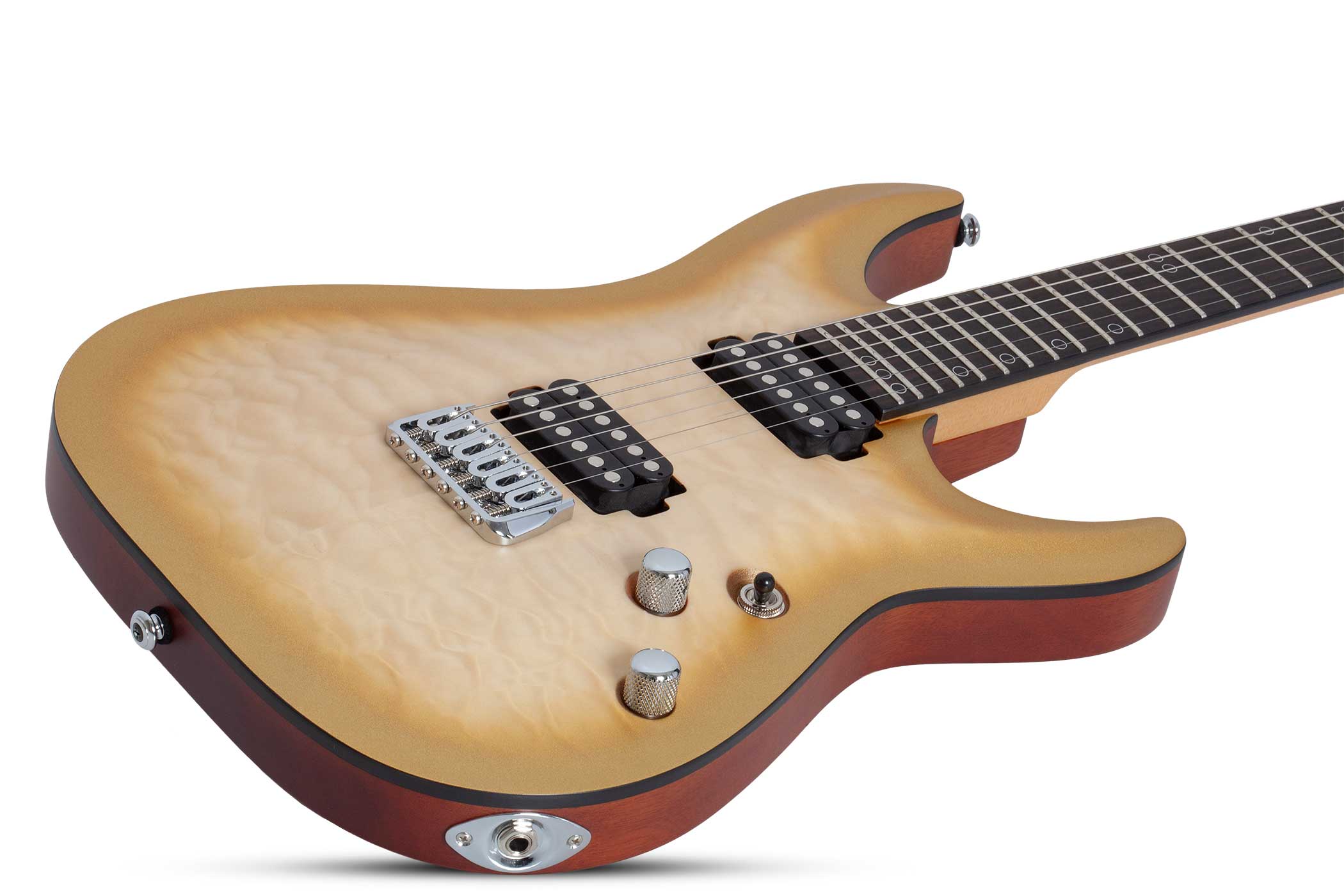 Schecter Omen Extreme-II Natural Gold Rush