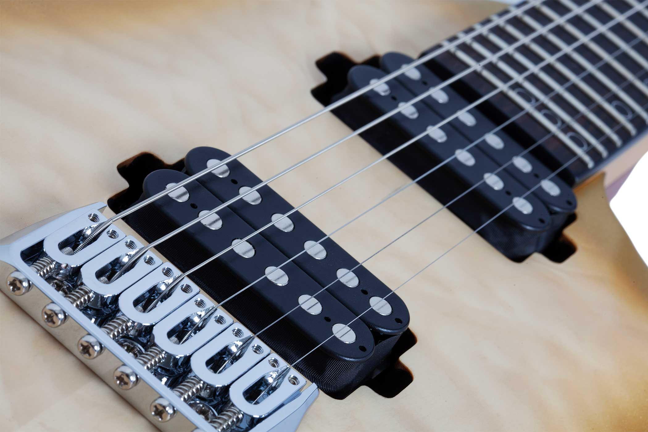 Schecter Omen Extreme-II Natural Gold Rush