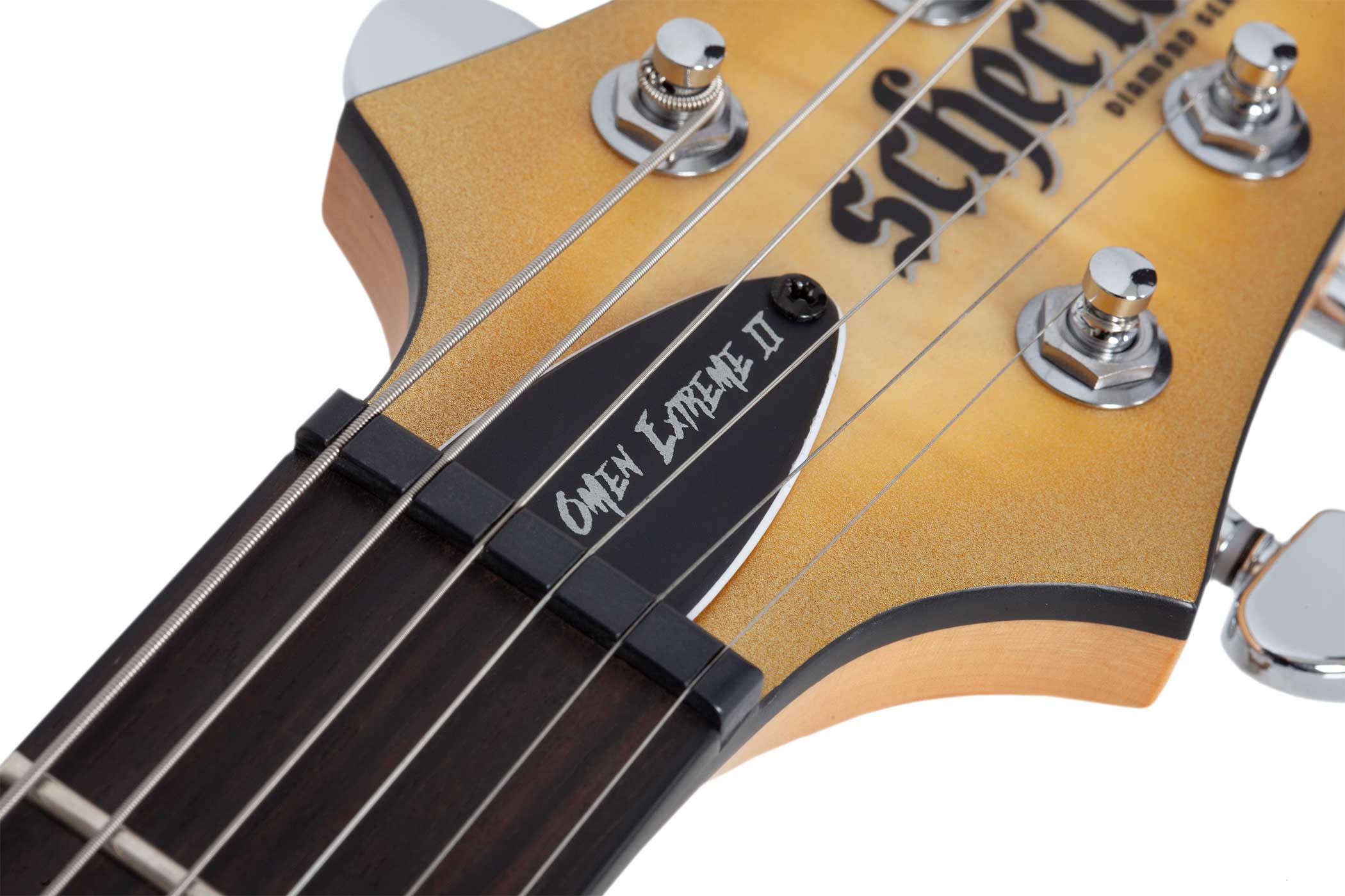 Schecter Omen Extreme-II Natural Gold Rush